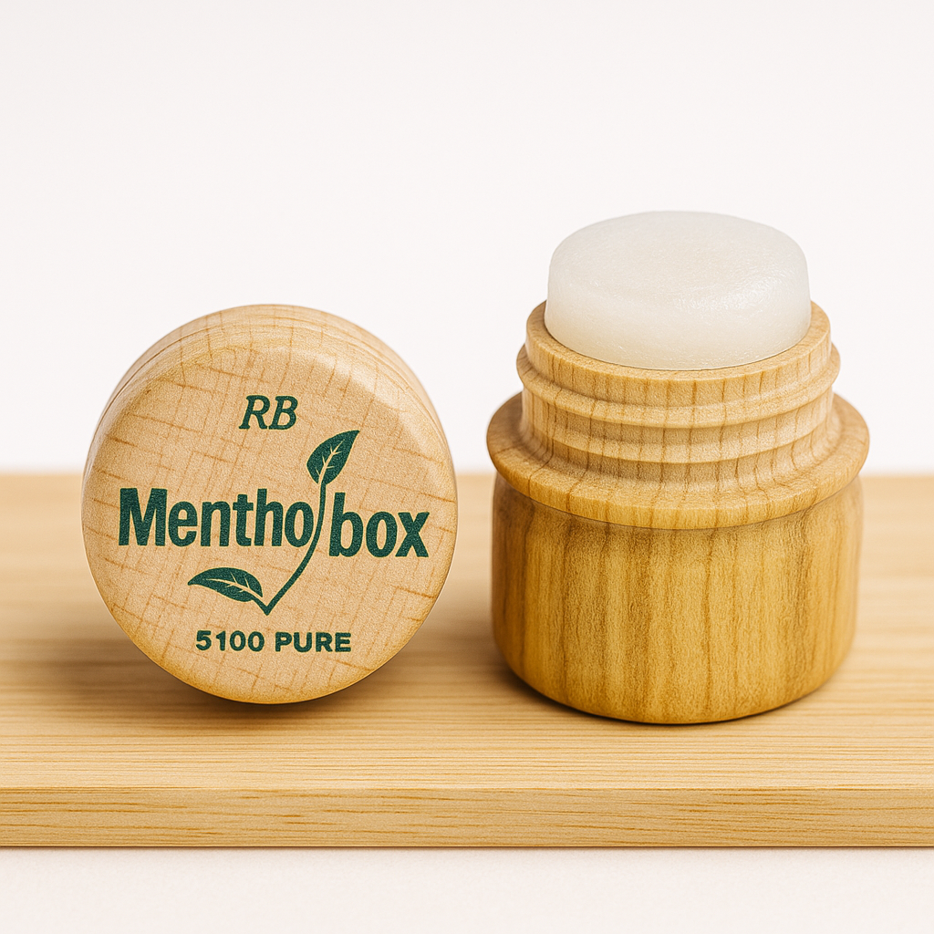 Menthol-Stein, Menthol-Box, Migräne-Stein