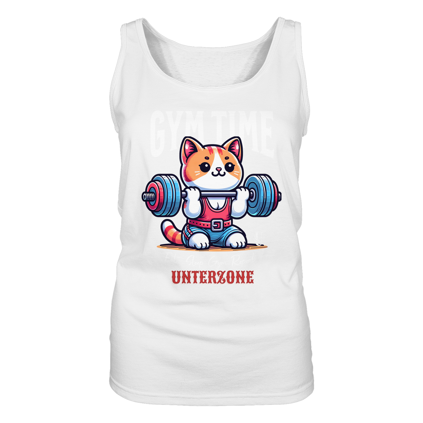 Unterzone GYM TIME Ladies Tank-Top - Ladies Tank-Top
