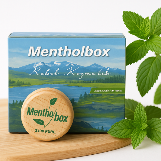 Menthol-Stein, Menthol-Box, Migräne-Stein