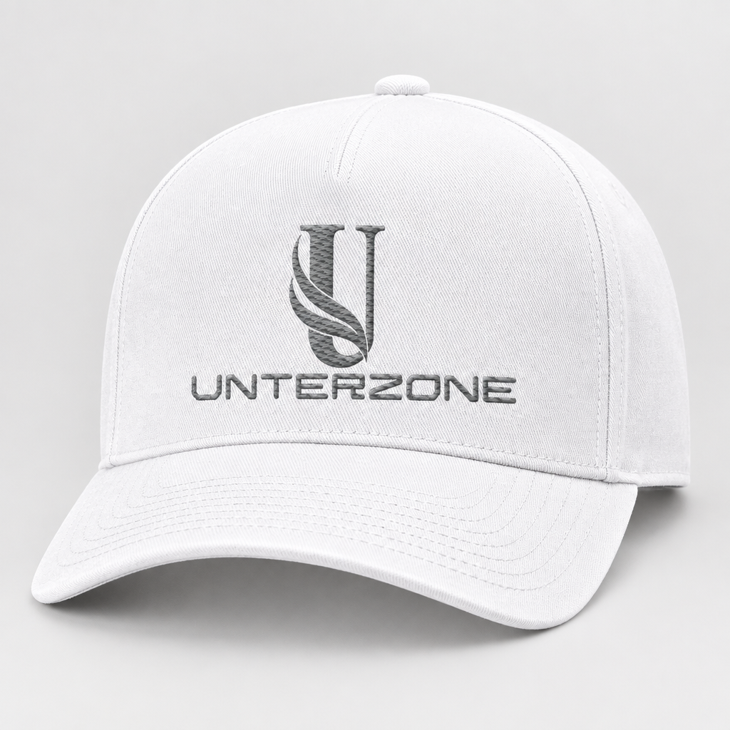Unterzone Classic Curved Snapback – 5-Panel aus Baumwolle