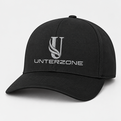 Unterzone Classic Curved Snapback – 5-Panel aus Baumwolle