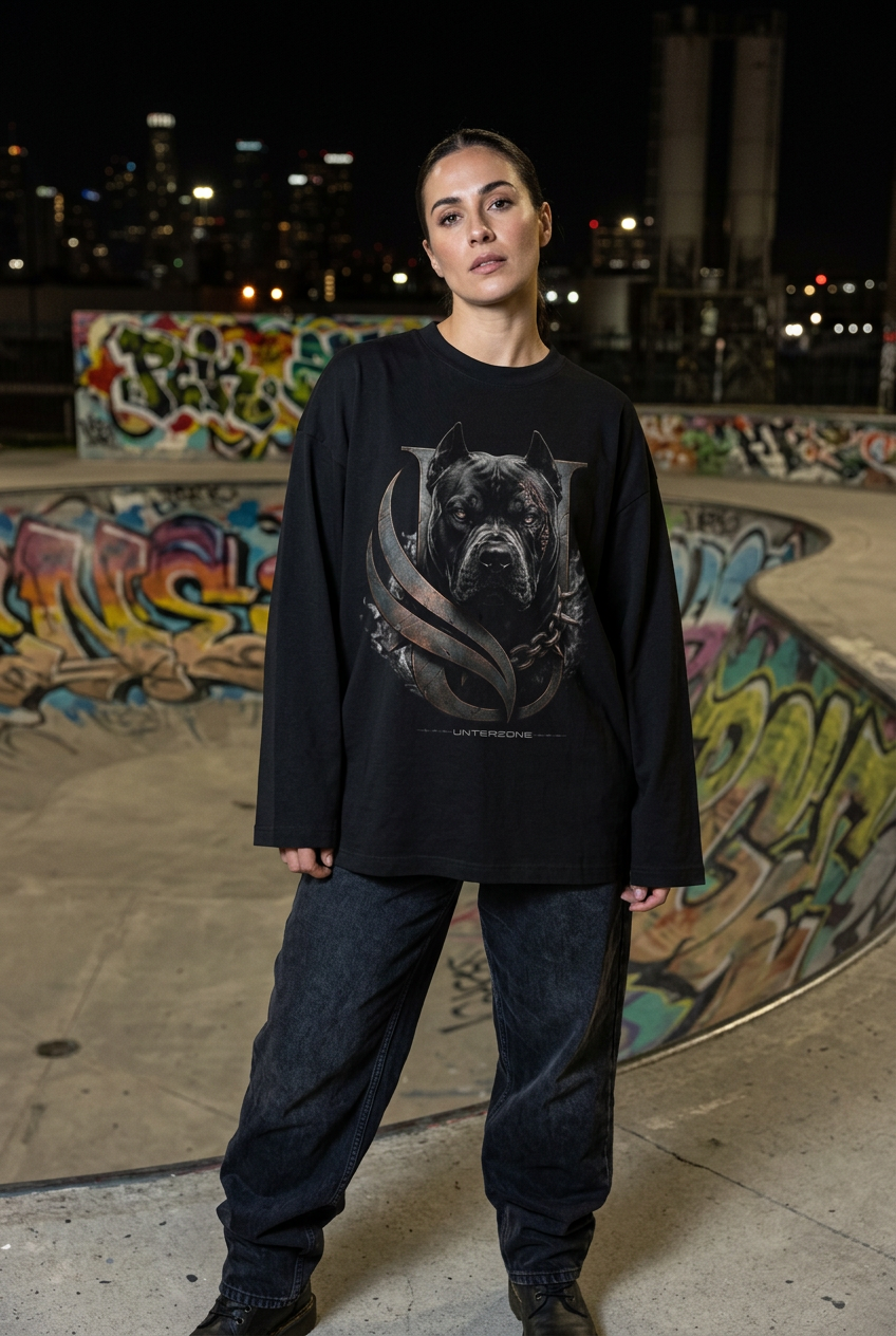 Unterzone Doge – Heavy Oversize-Shirt aus Bio-Baumwolle