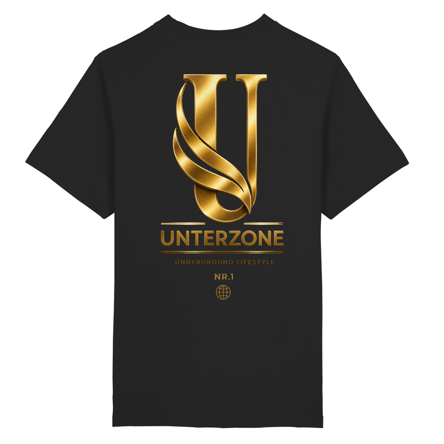 Unterzone Gold Edition - Heavy Oversized Organic Shirt
