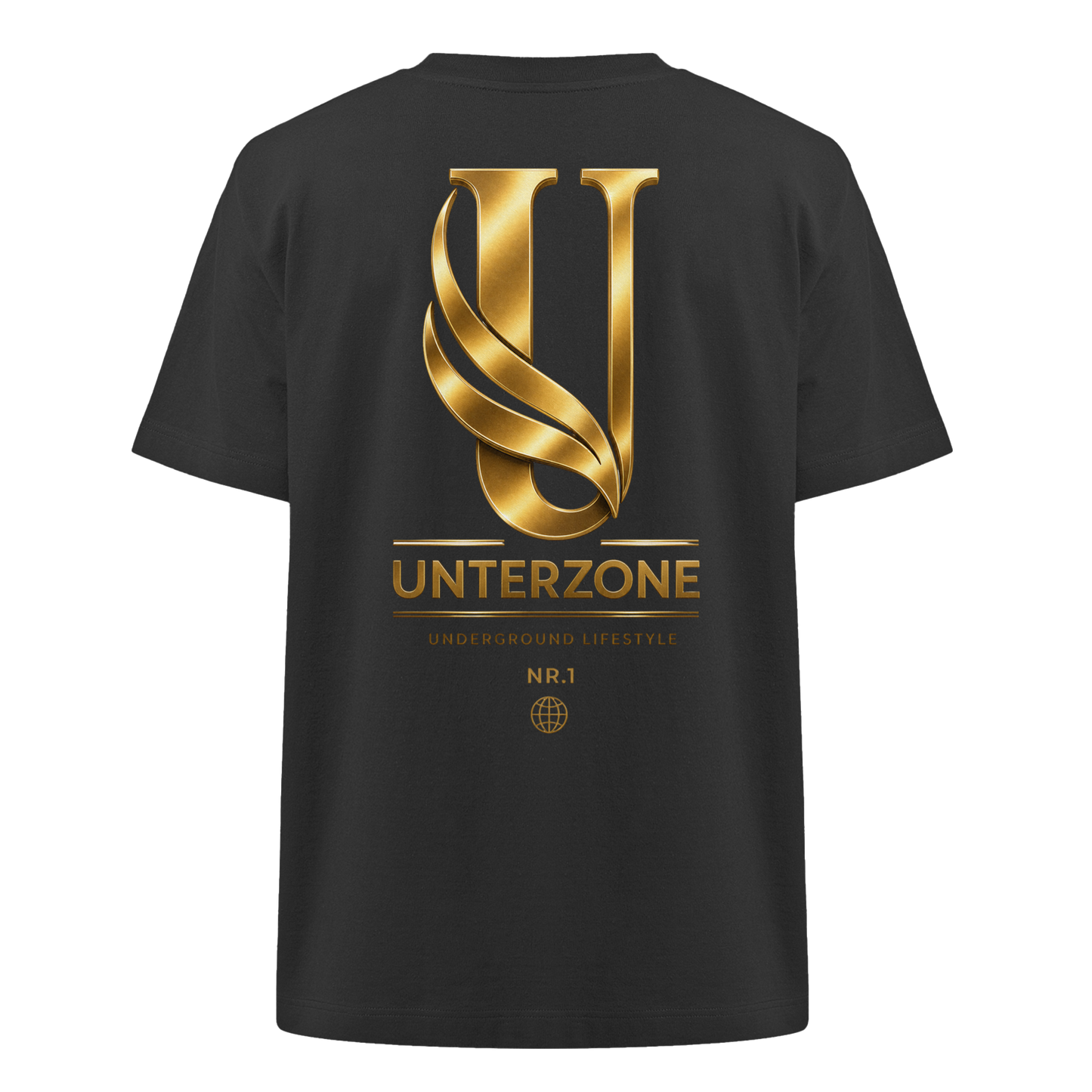 Unterzone Gold Edition - Heavy Oversized Organic Shirt