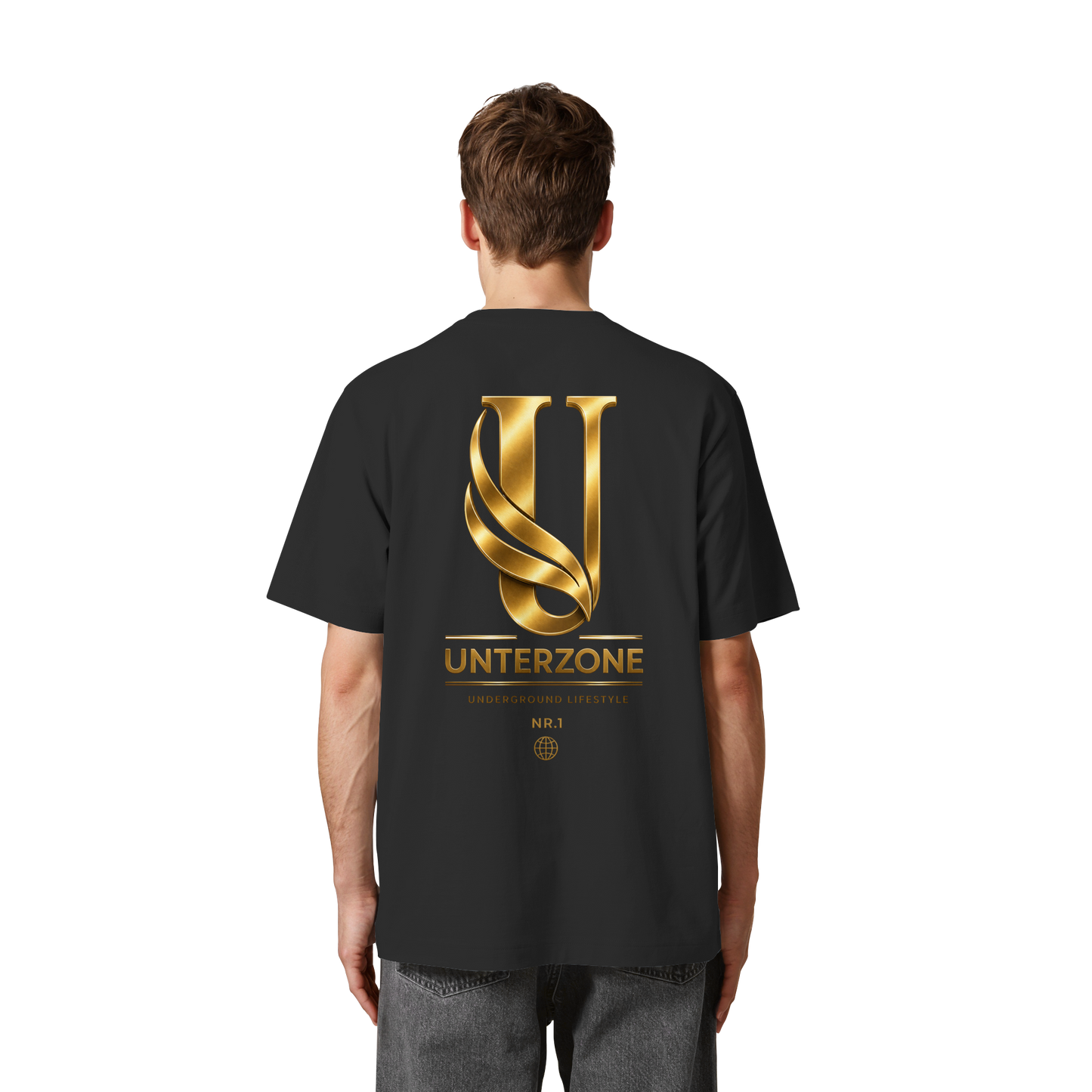 Unterzone Gold Edition - Heavy Oversized Organic Shirt