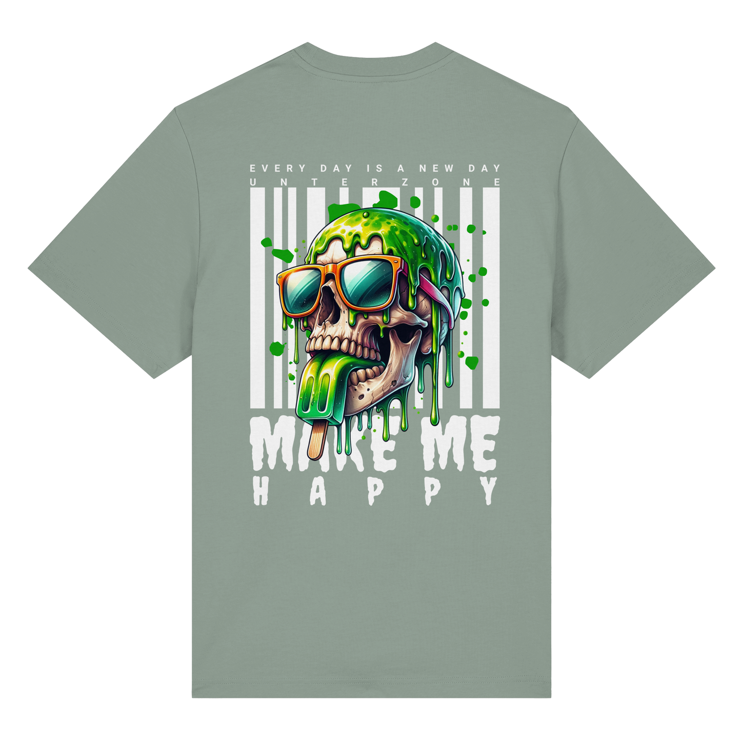 Unterzone Make Me Happy - Organic Heavy Shirt