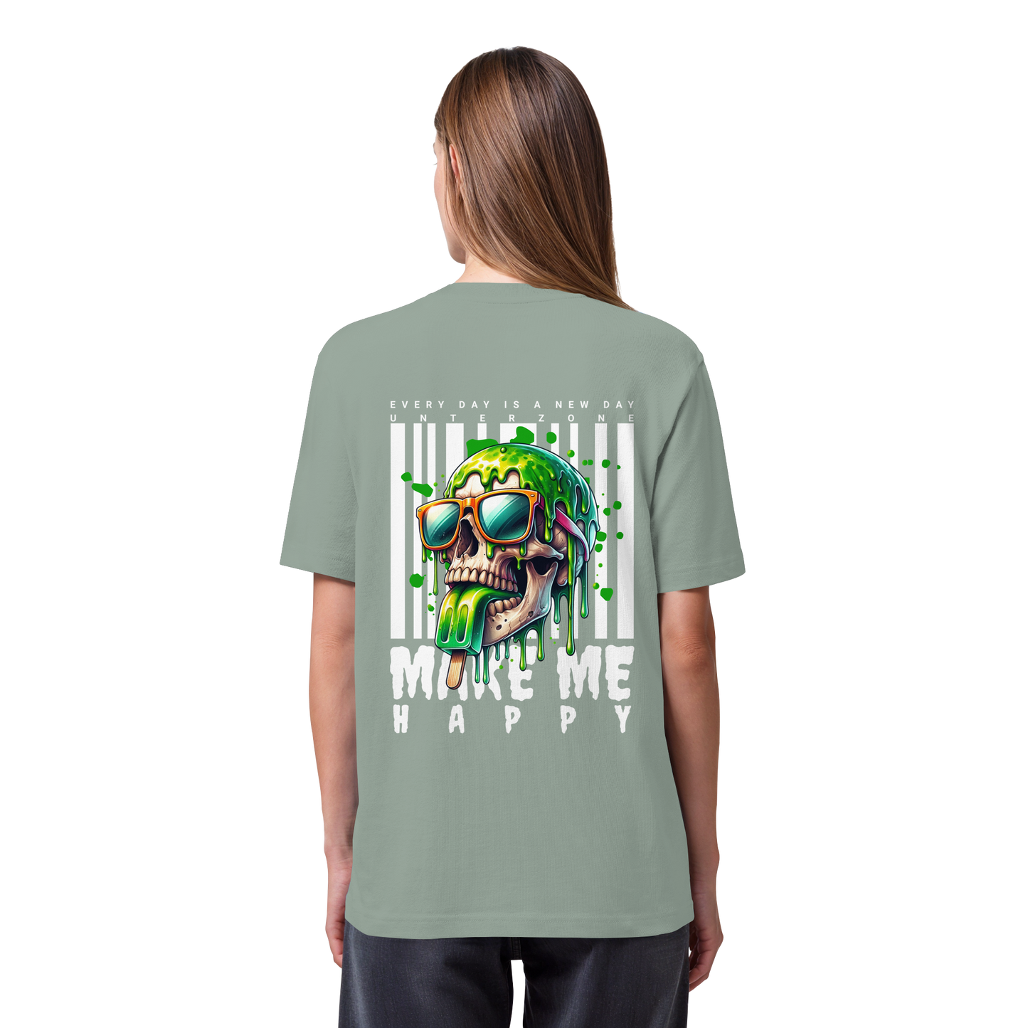Unterzone Make Me Happy - Organic Heavy Shirt