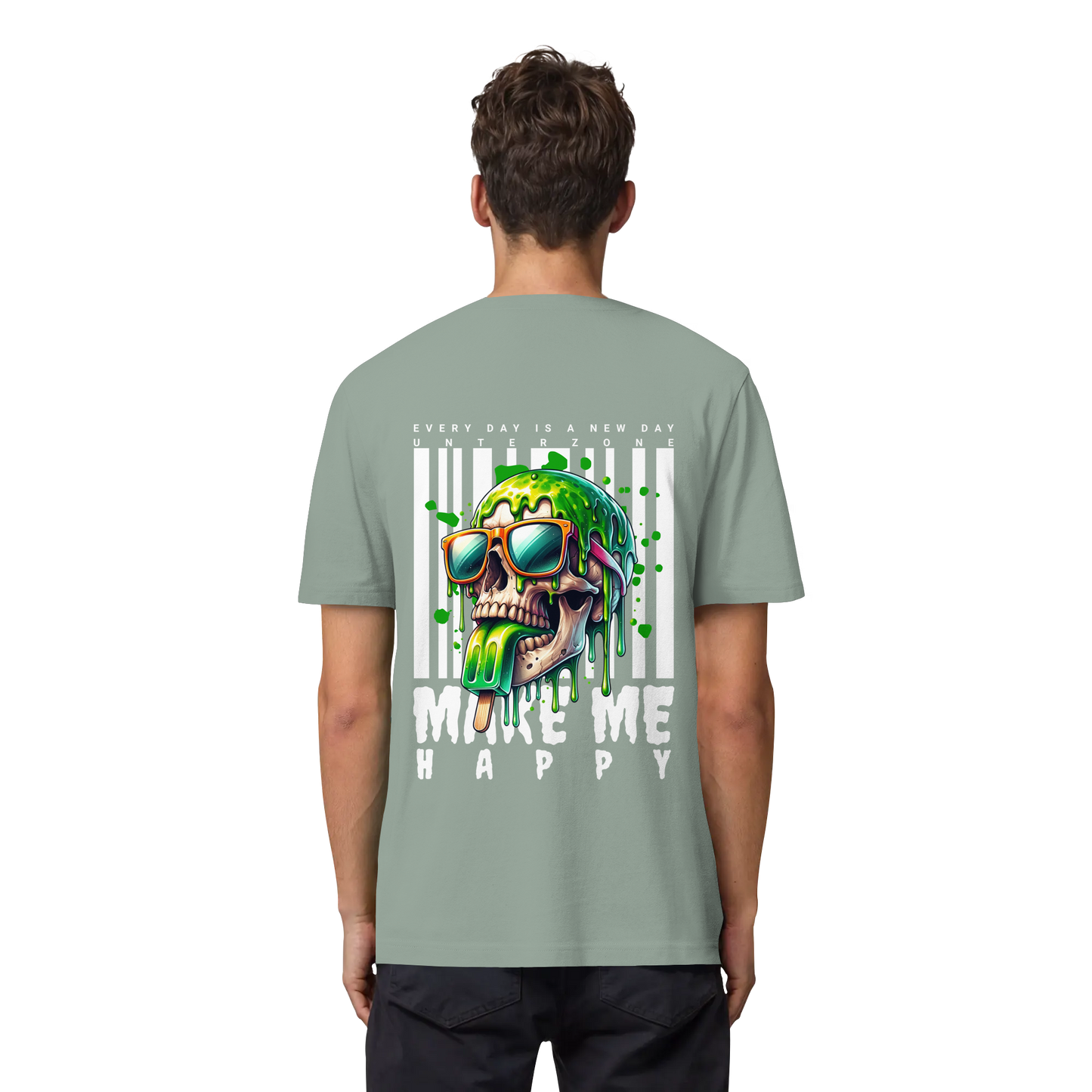 Unterzone Make Me Happy - Organic Heavy Shirt