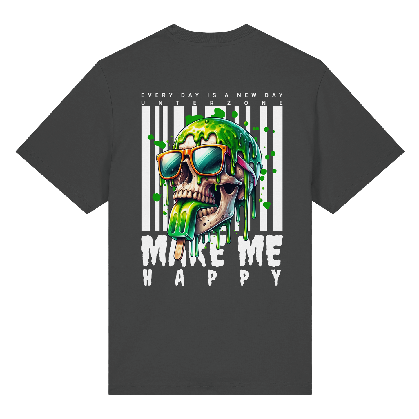 Unterzone Make Me Happy - Organic Heavy Shirt
