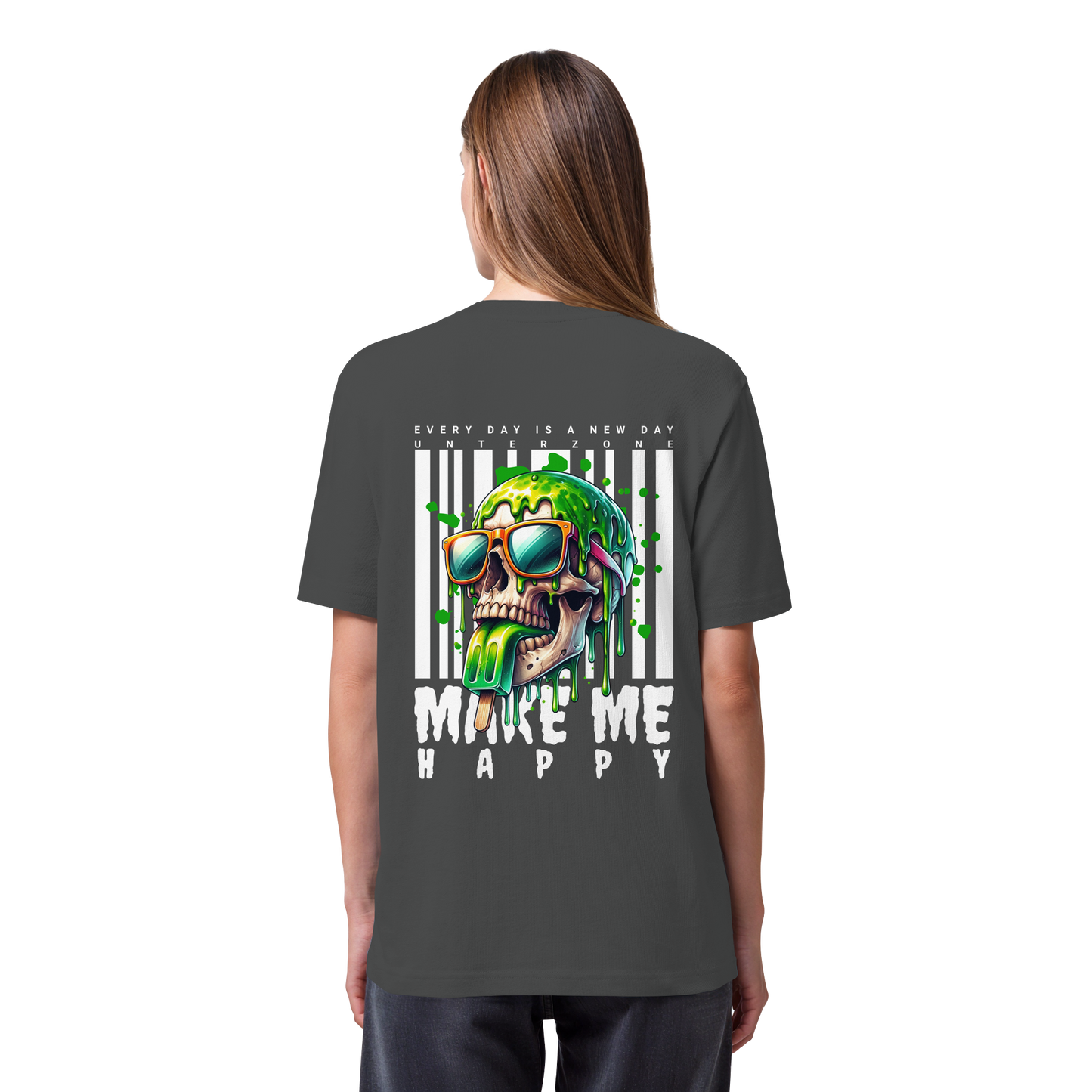 Unterzone Make Me Happy - Organic Heavy Shirt