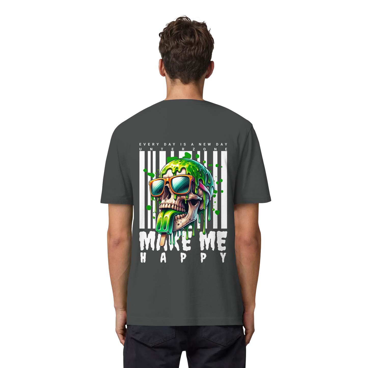 Unterzone Make Me Happy - Organic Heavy Shirt