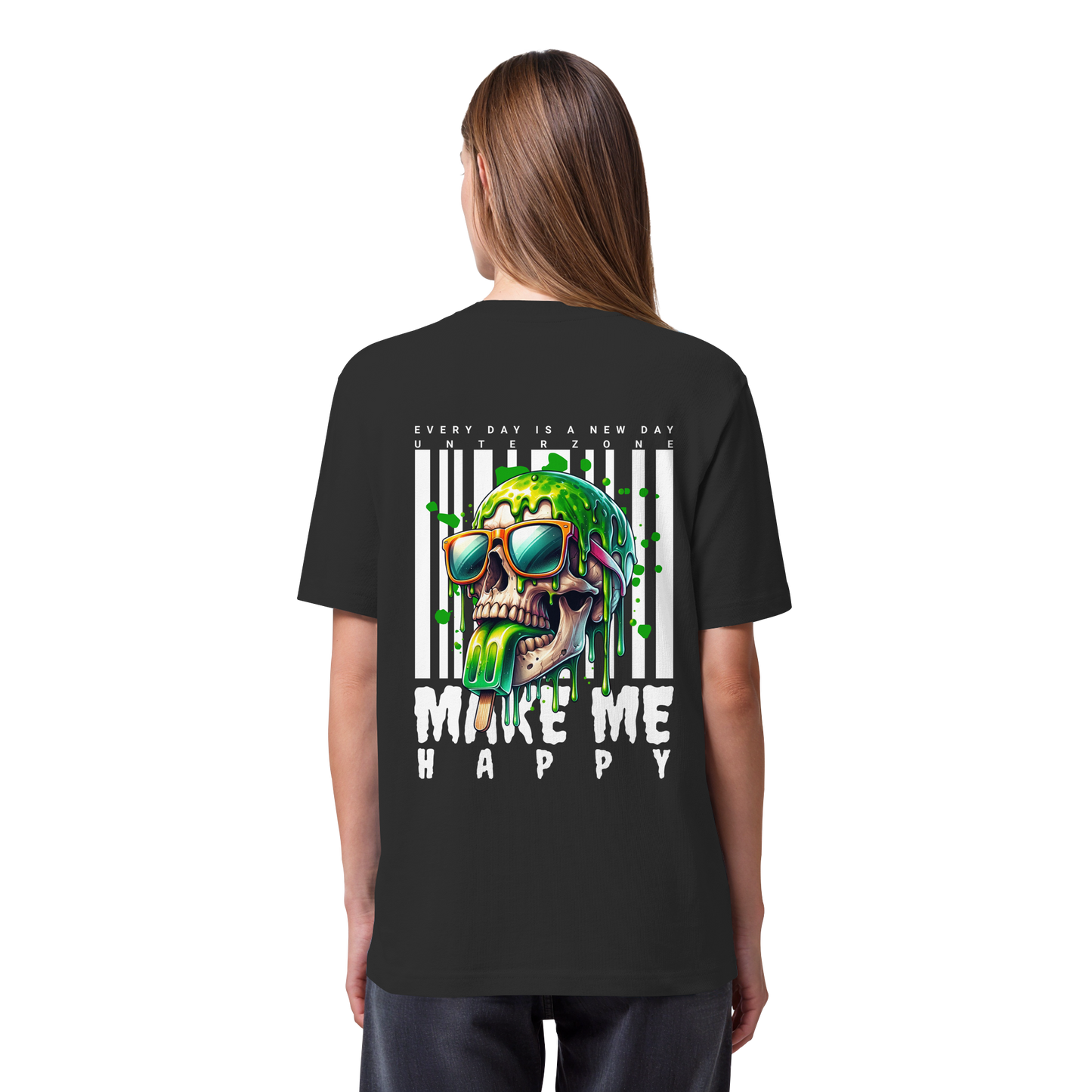 Unterzone Make Me Happy - Organic Heavy Shirt
