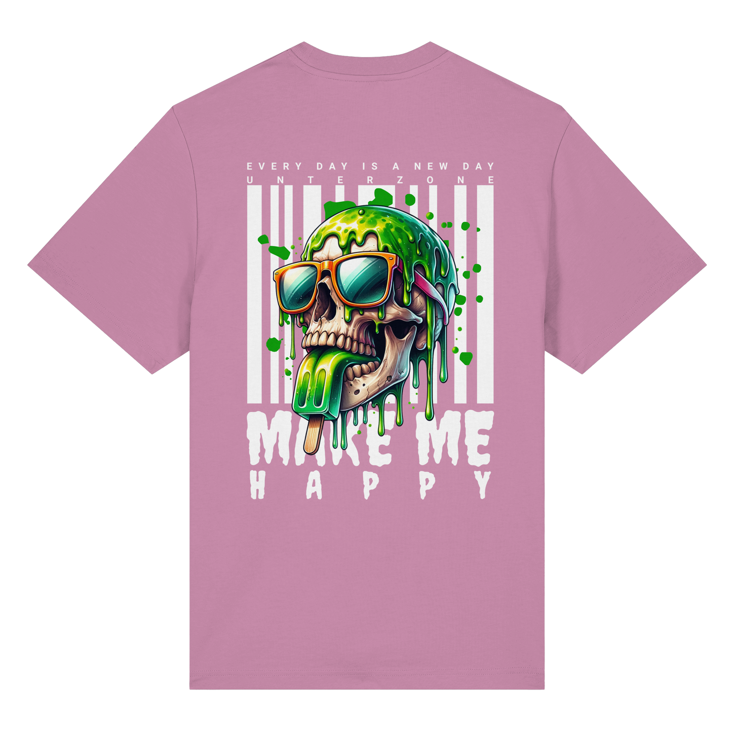 Unterzone Make Me Happy - Organic Heavy Shirt