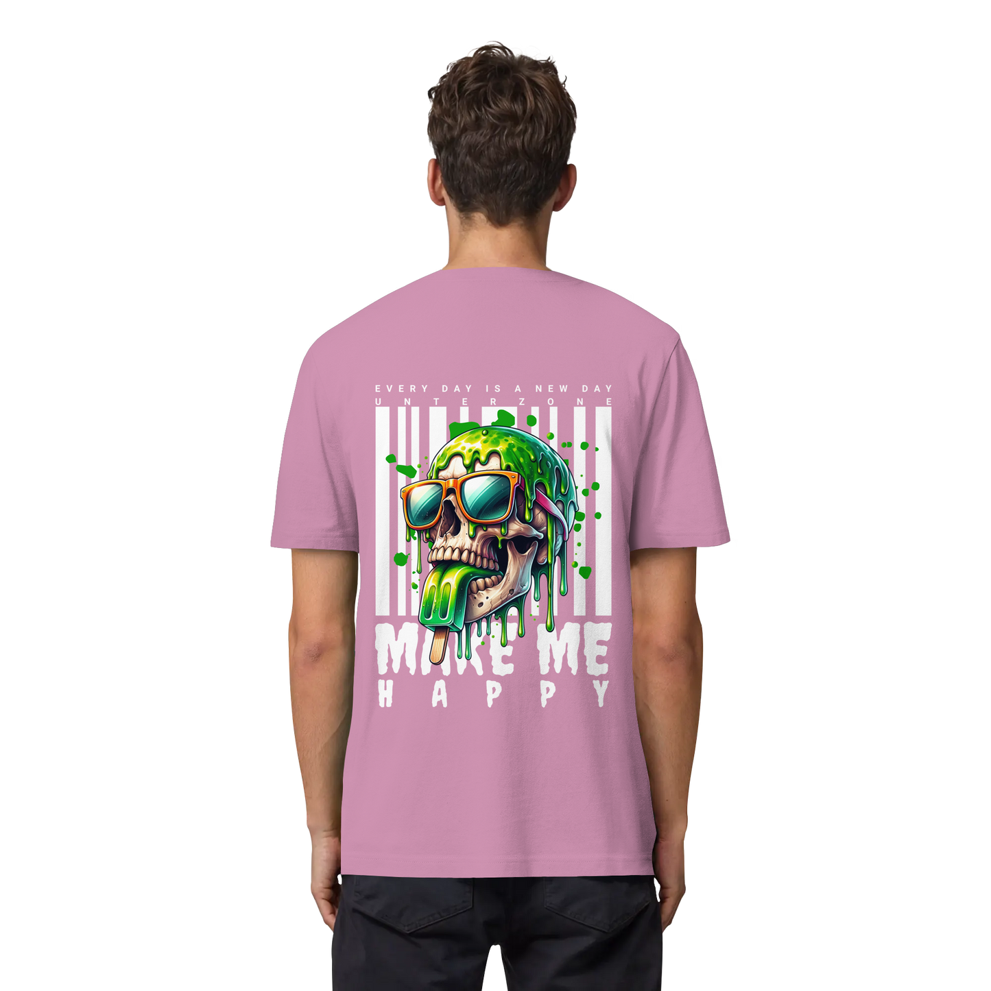 Unterzone Make Me Happy - Organic Heavy Shirt