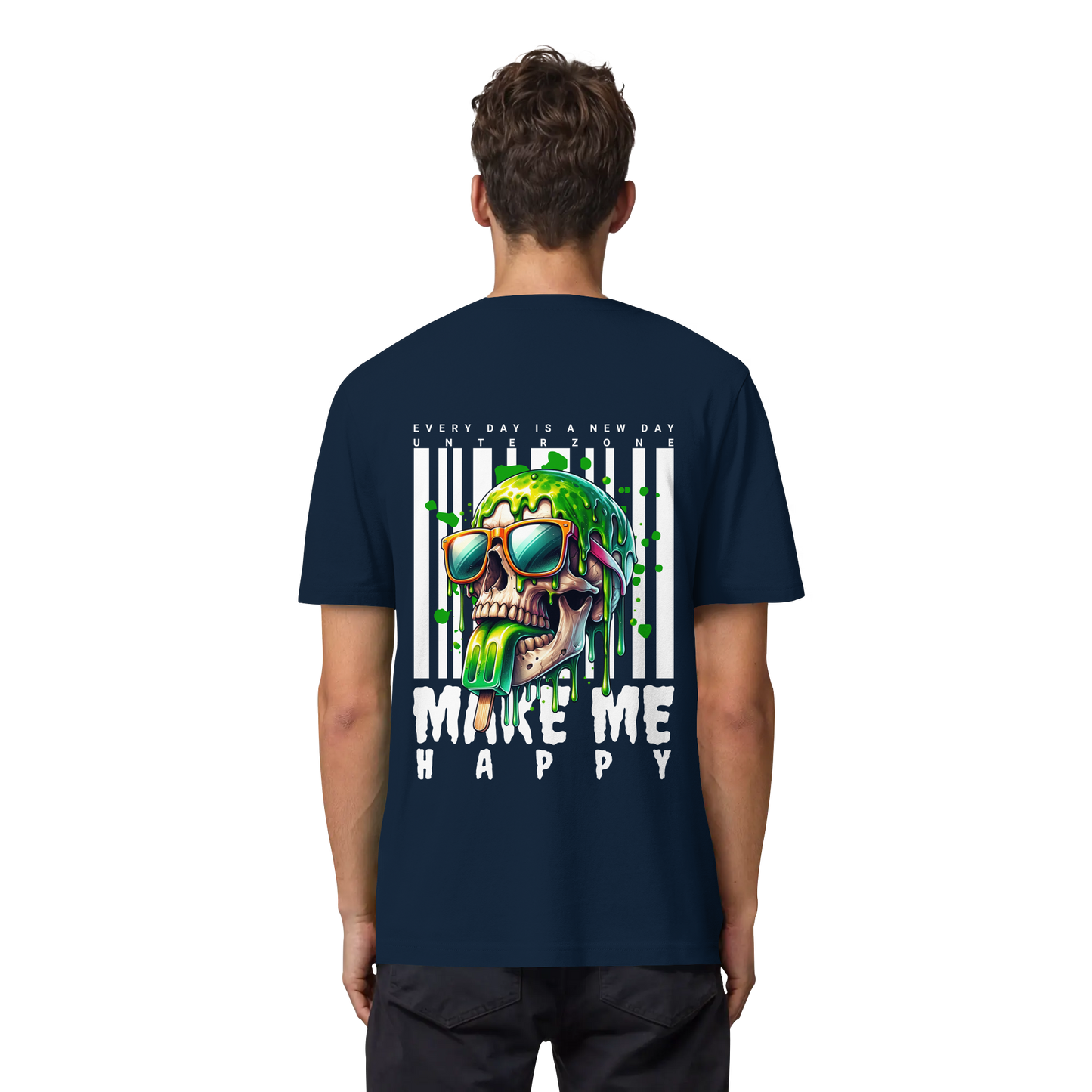 Unterzone Make Me Happy - Organic Heavy Shirt