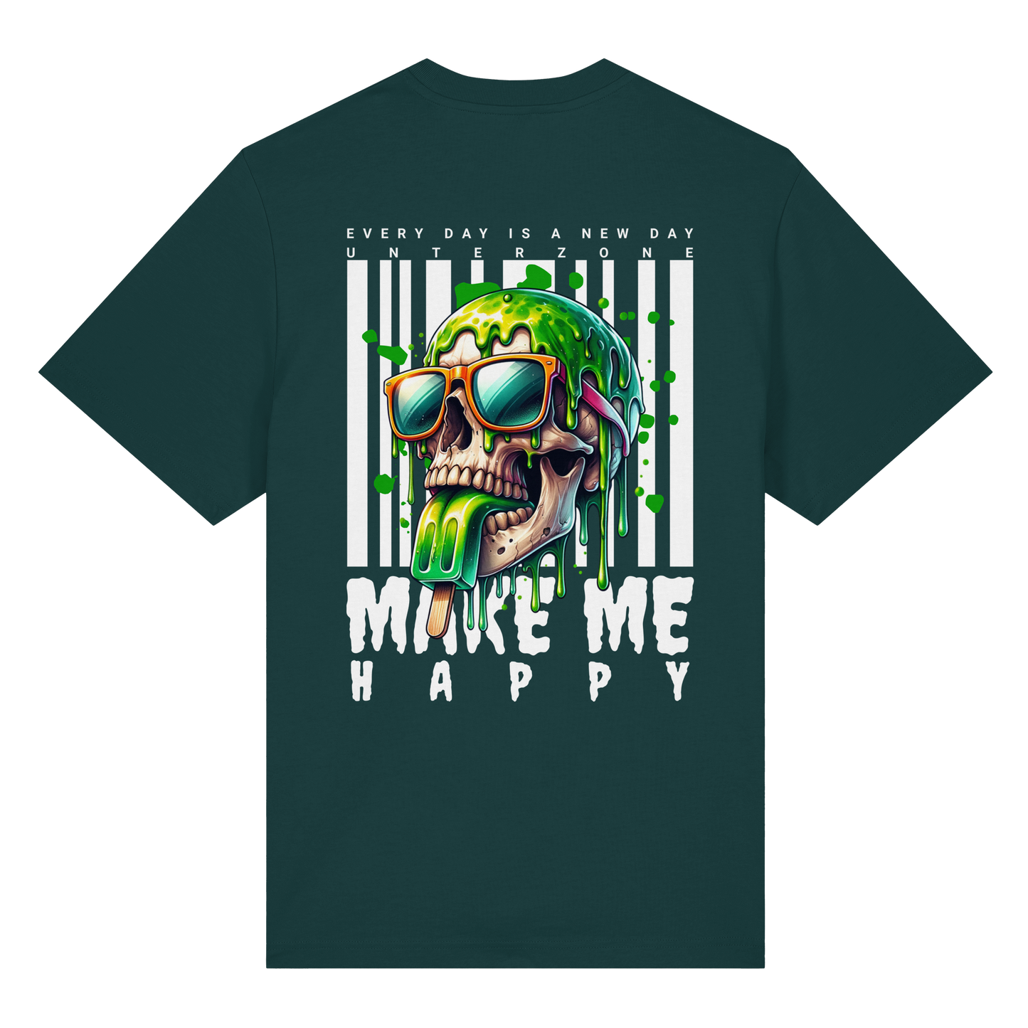 Unterzone Make Me Happy - Organic Heavy Shirt