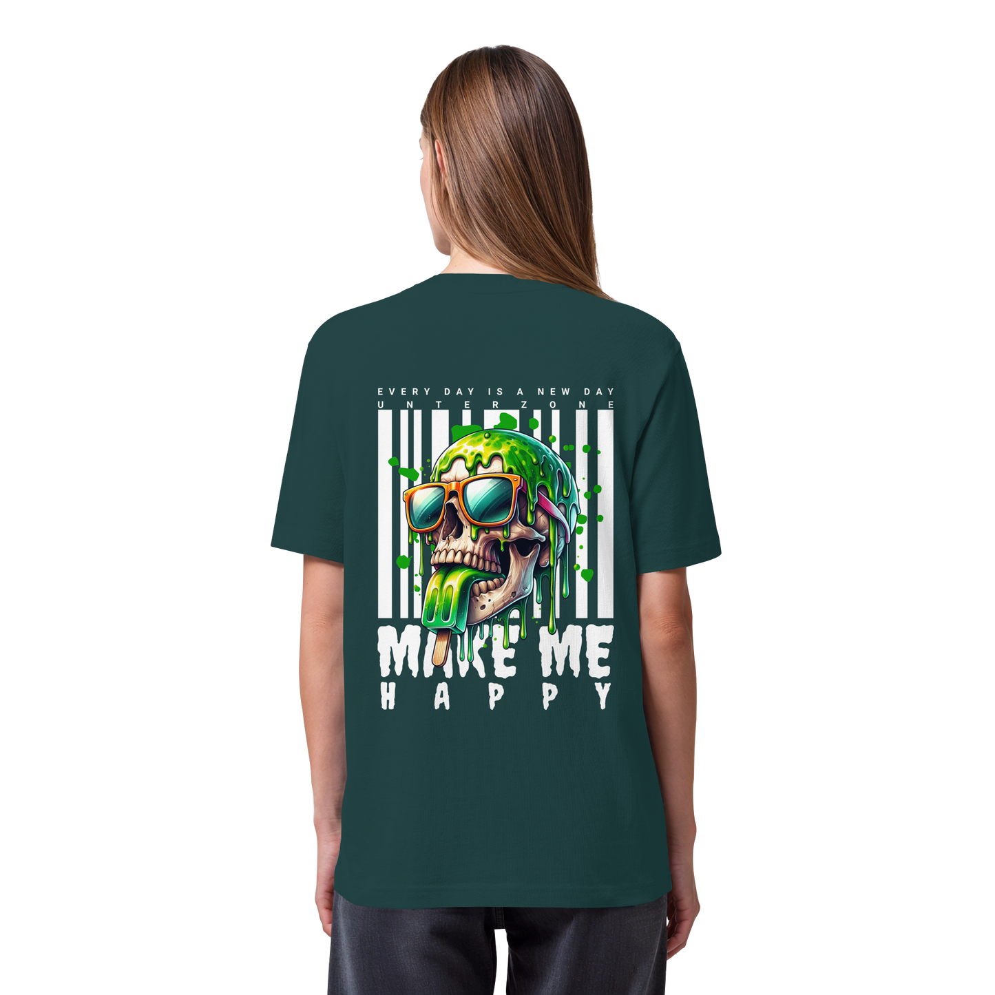 Unterzone Make Me Happy - Organic Heavy Shirt