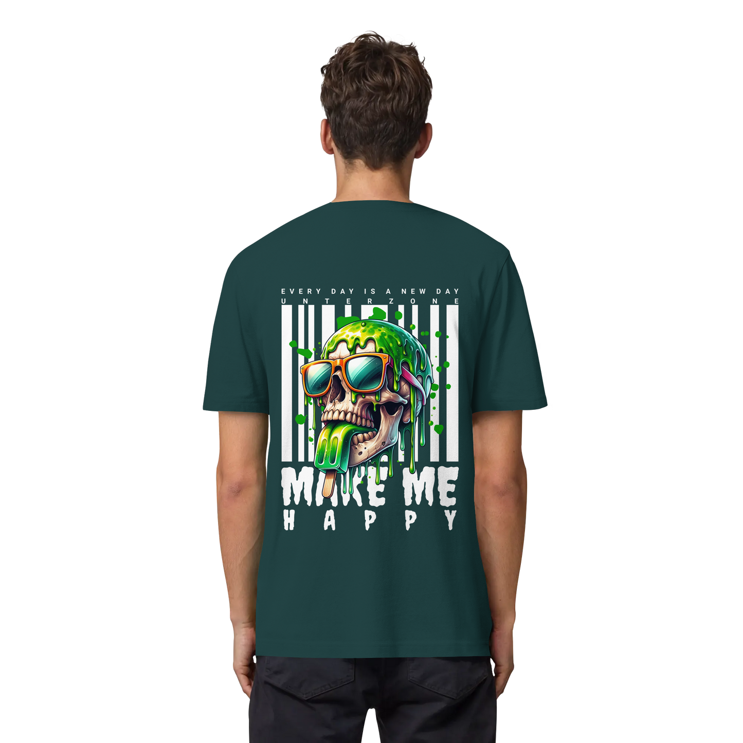 Unterzone Make Me Happy - Organic Heavy Shirt