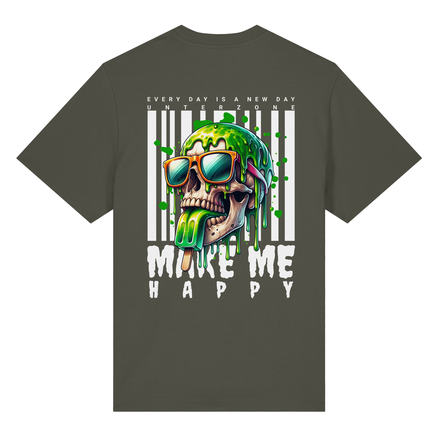 Unterzone Make Me Happy - Organic Heavy Shirt