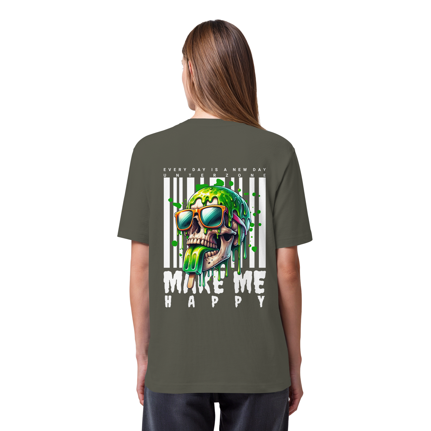 Unterzone Make Me Happy - Organic Heavy Shirt