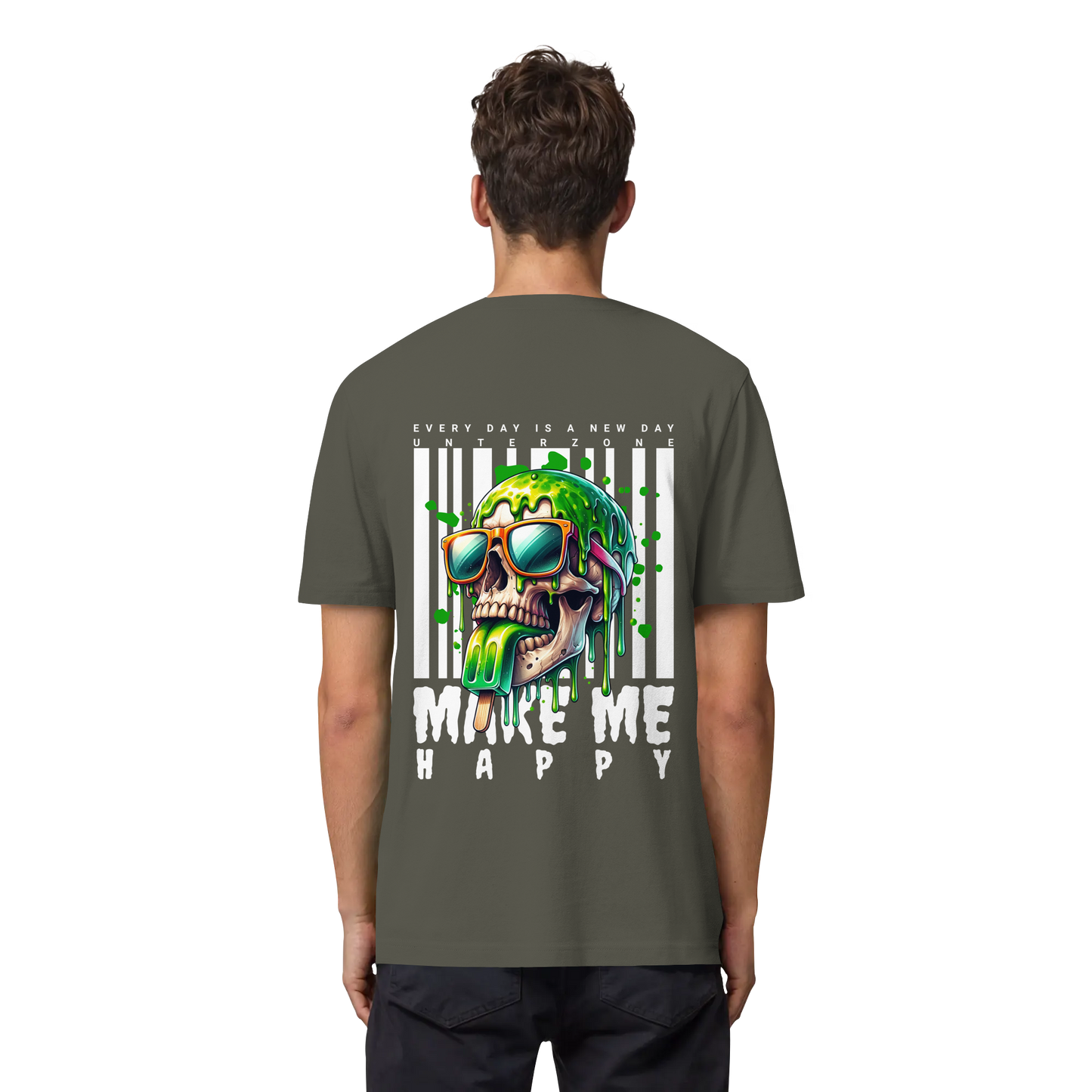 Unterzone Make Me Happy - Organic Heavy Shirt