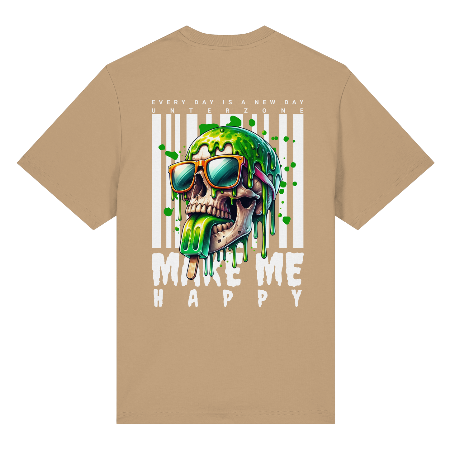 Unterzone Make Me Happy - Organic Heavy Shirt
