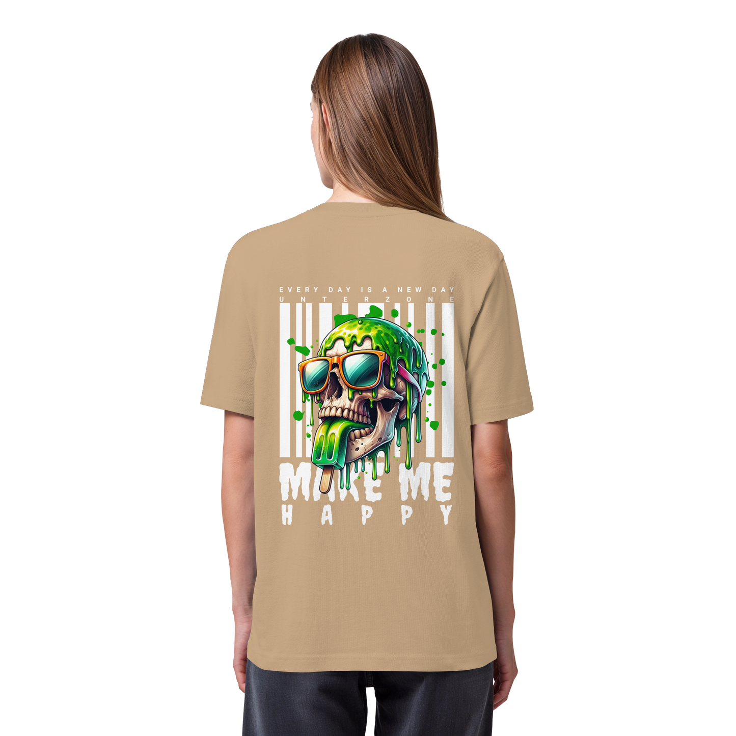 Unterzone Make Me Happy - Organic Heavy Shirt