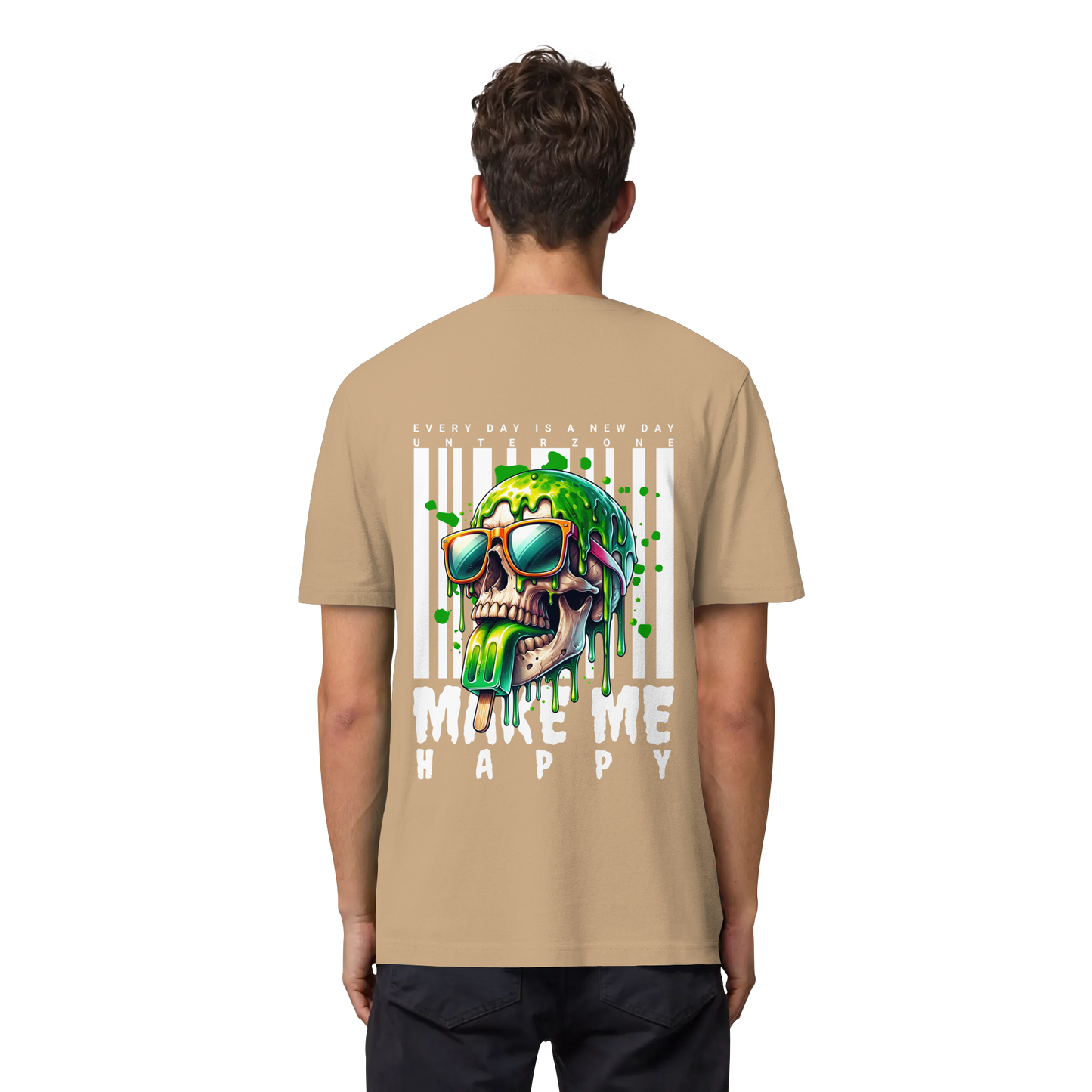Unterzone Make Me Happy - Organic Heavy Shirt