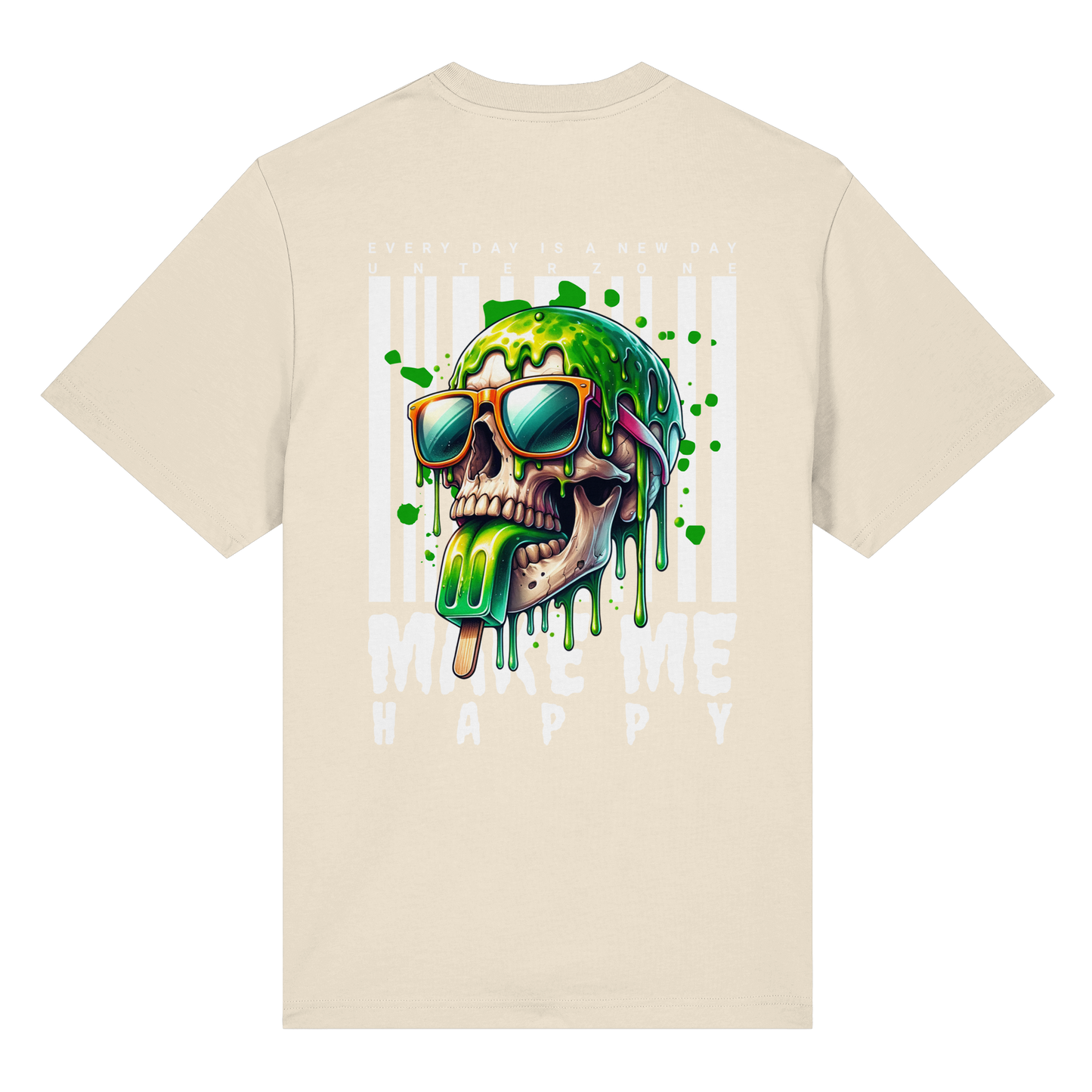 Unterzone Make Me Happy - Organic Heavy Shirt