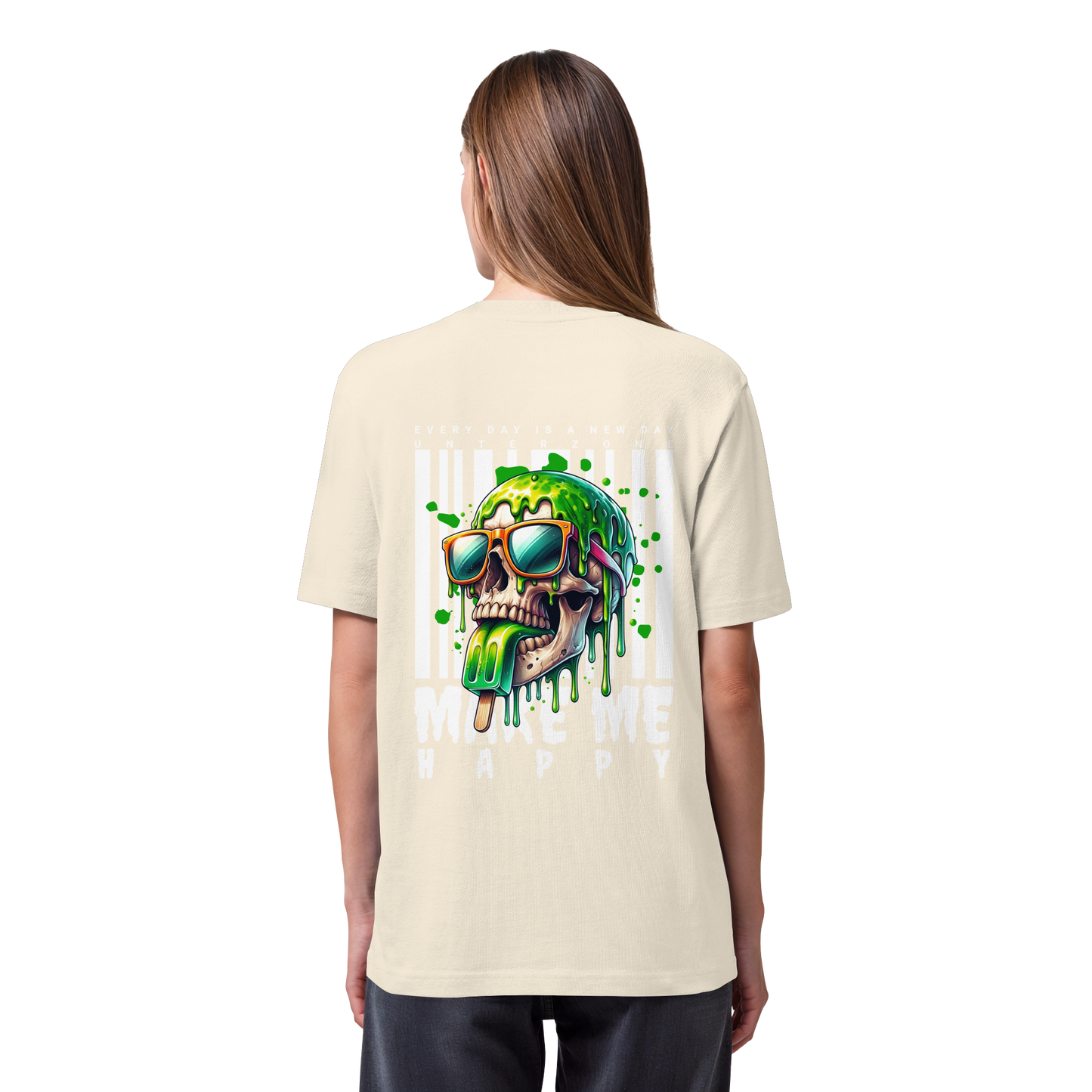 Unterzone Make Me Happy - Organic Heavy Shirt