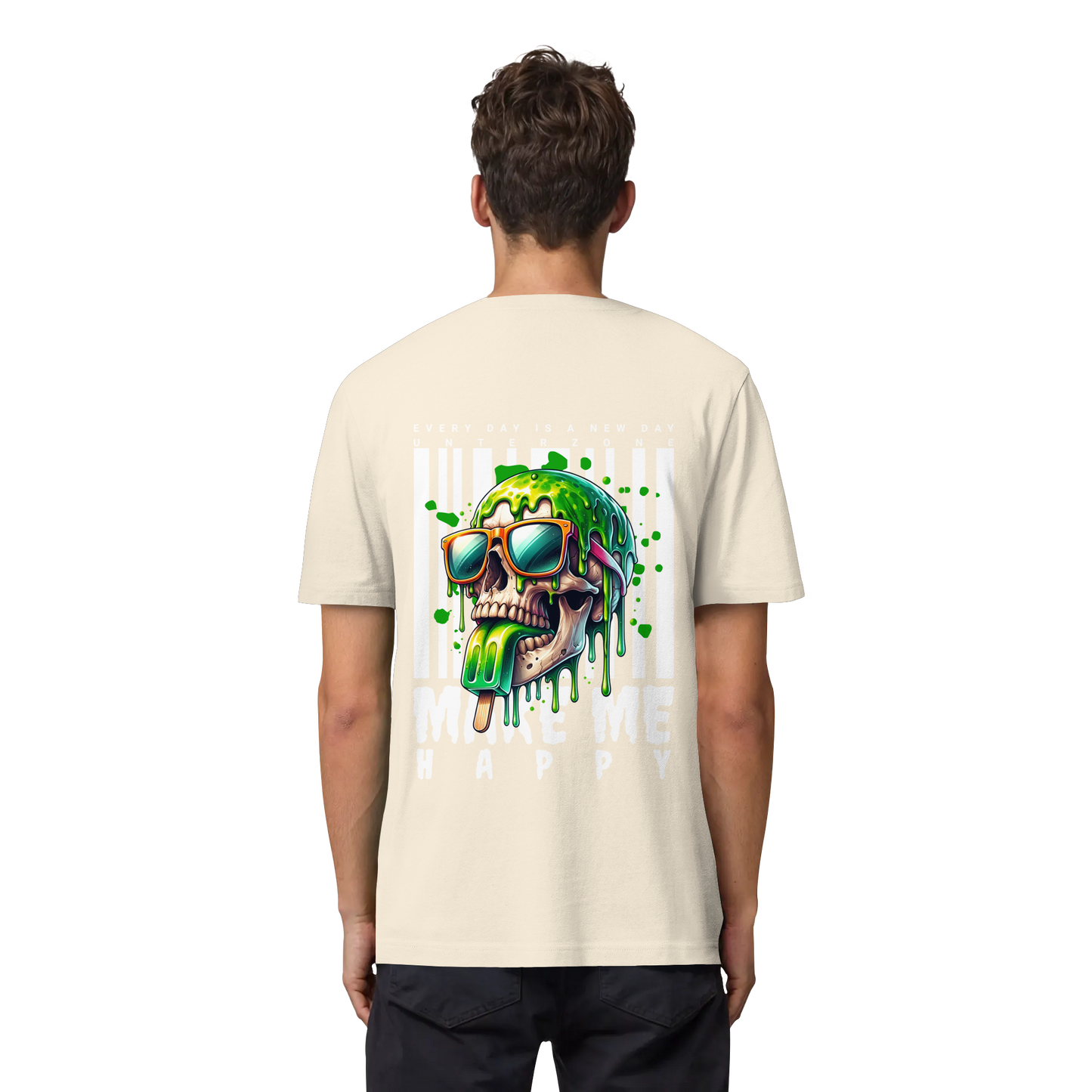 Unterzone Make Me Happy - Organic Heavy Shirt