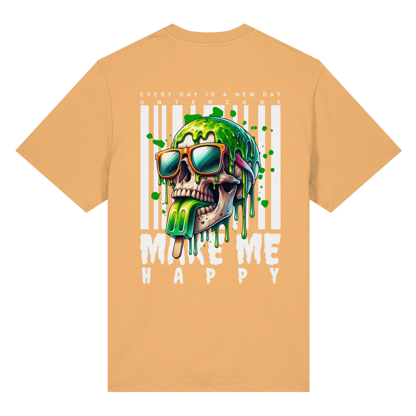 Unterzone Make Me Happy - Organic Heavy Shirt