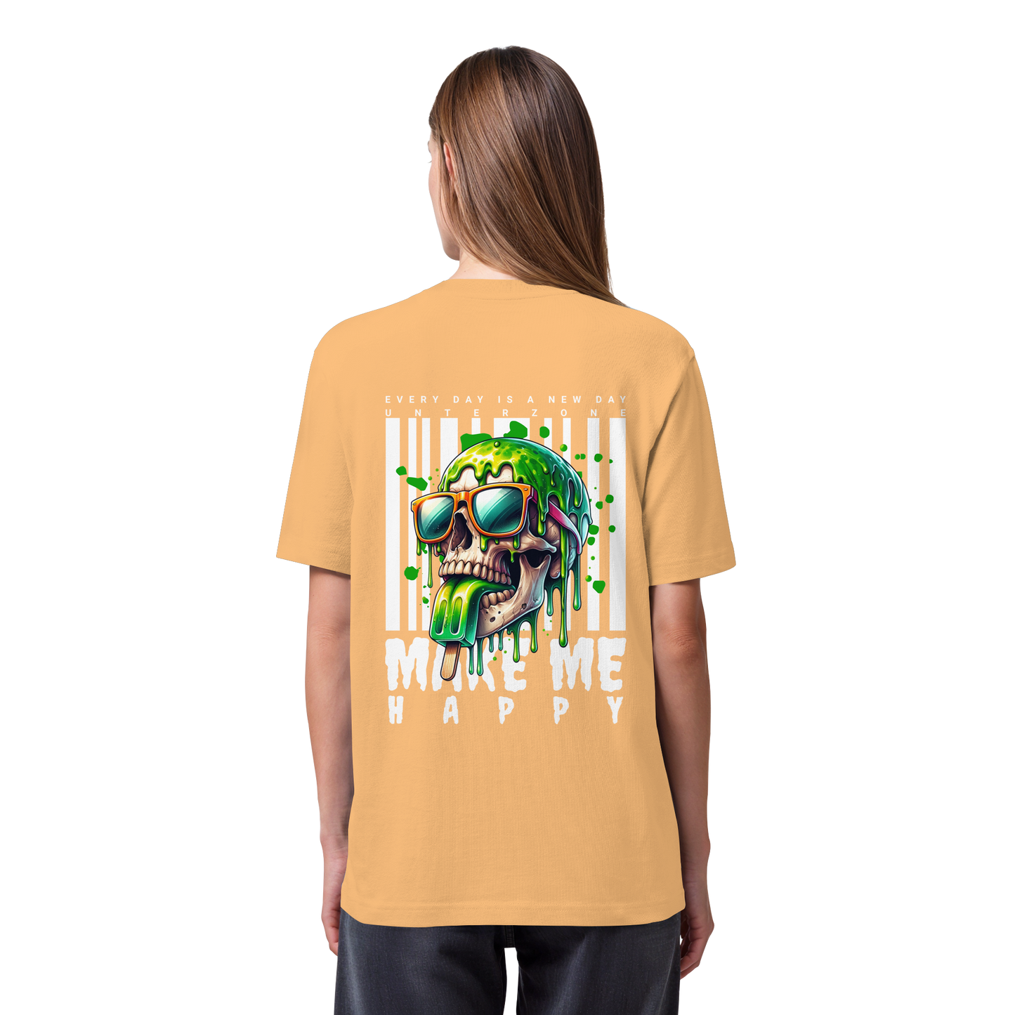 Unterzone Make Me Happy - Organic Heavy Shirt