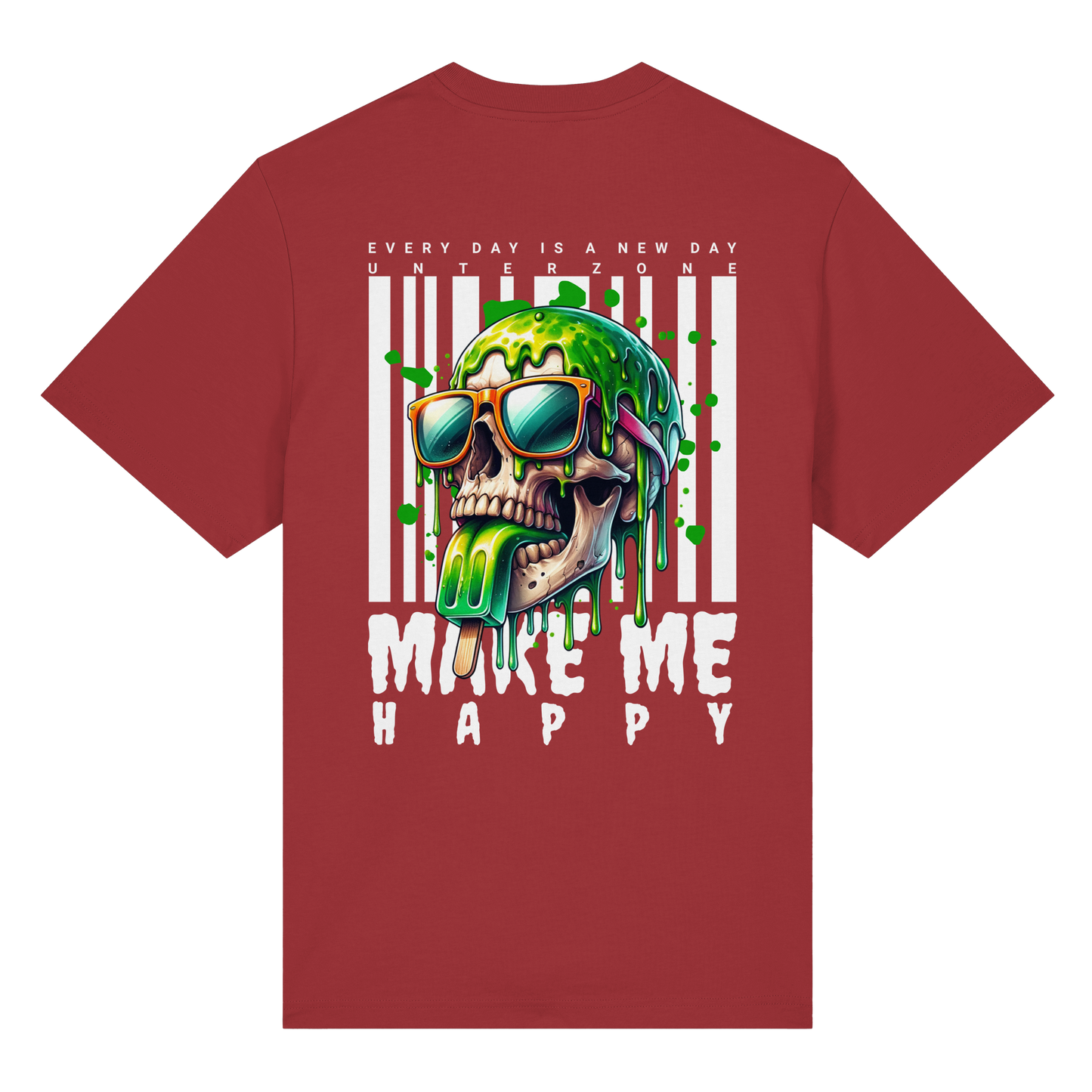 Unterzone Make Me Happy - Organic Heavy Shirt