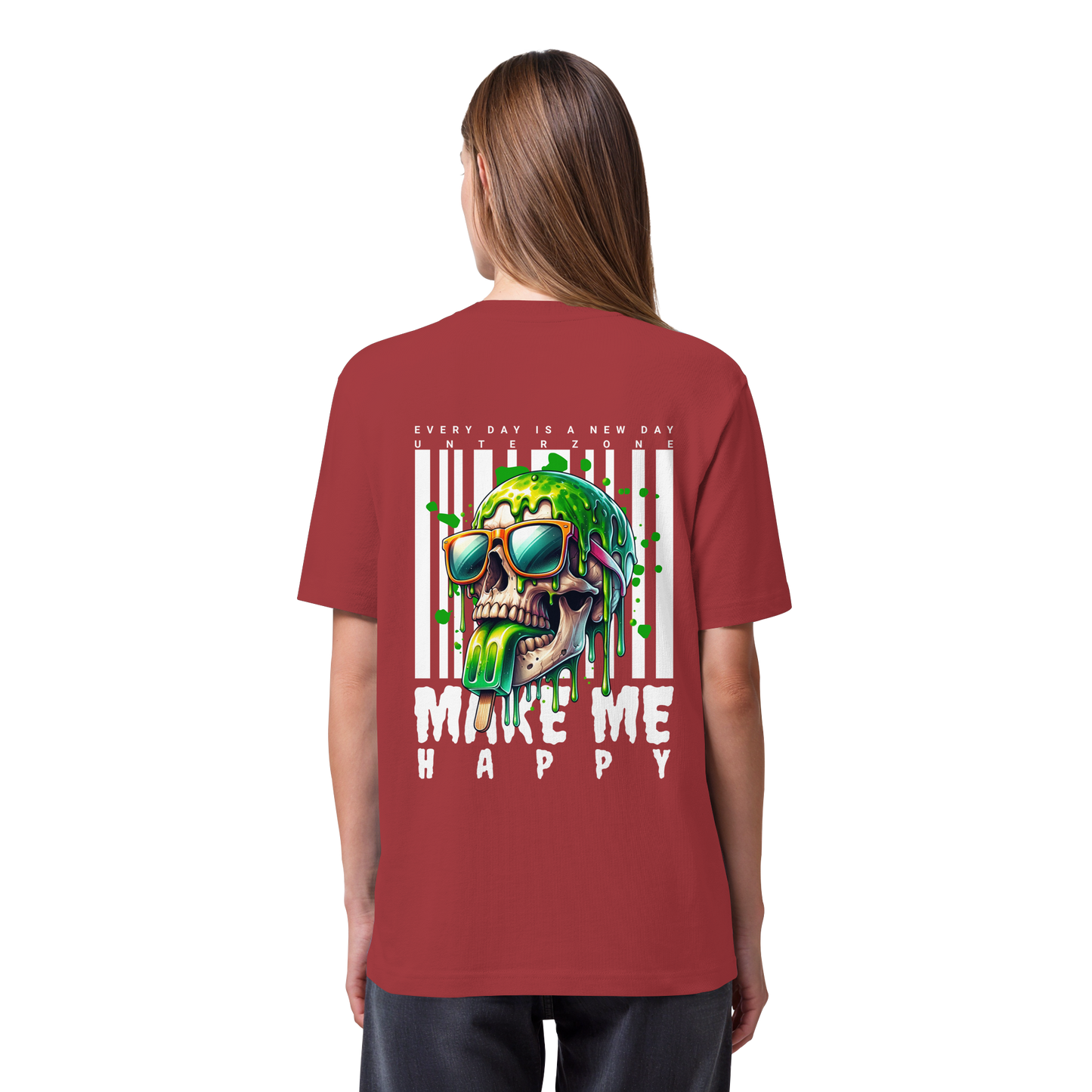 Unterzone Make Me Happy - Organic Heavy Shirt