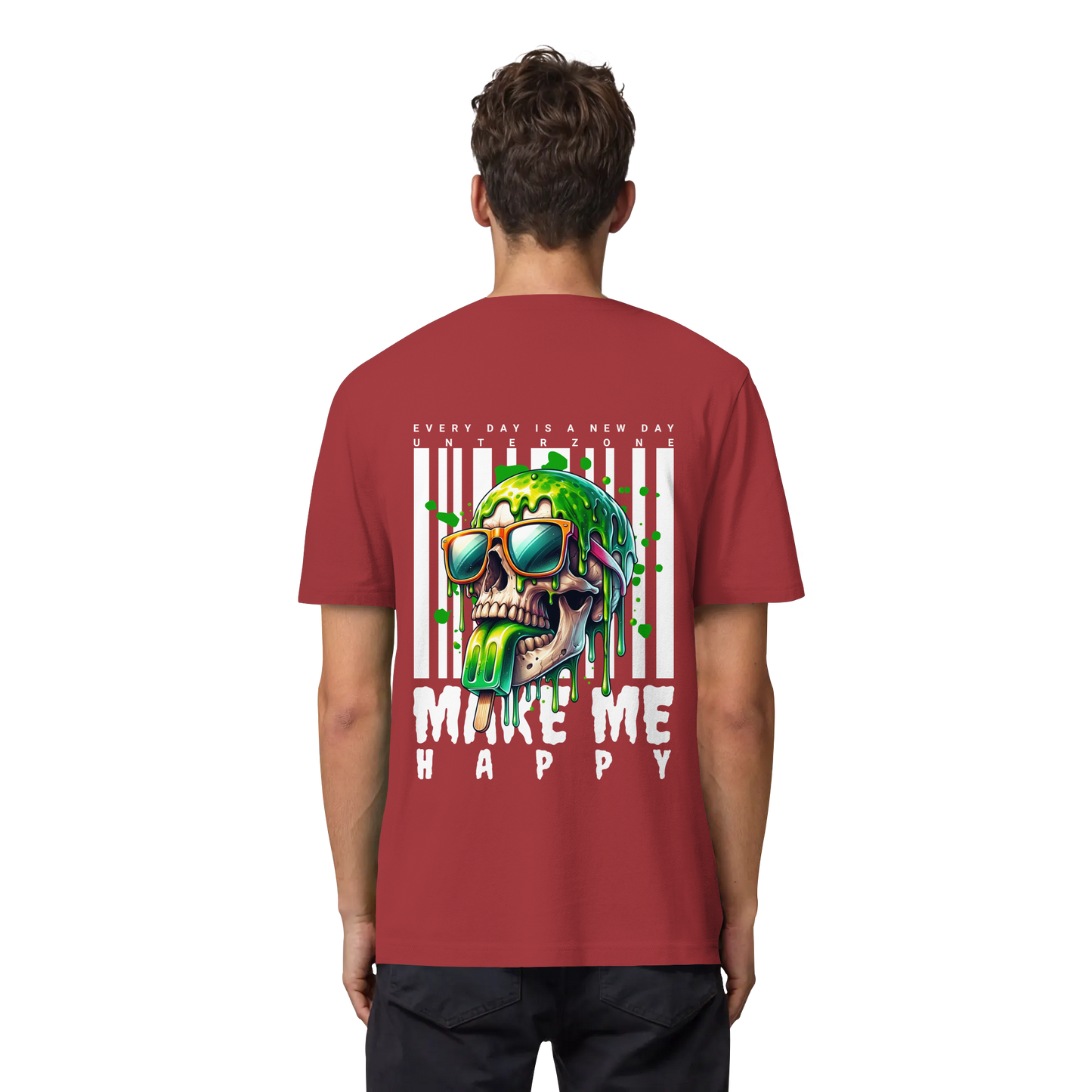 Unterzone Make Me Happy - Organic Heavy Shirt