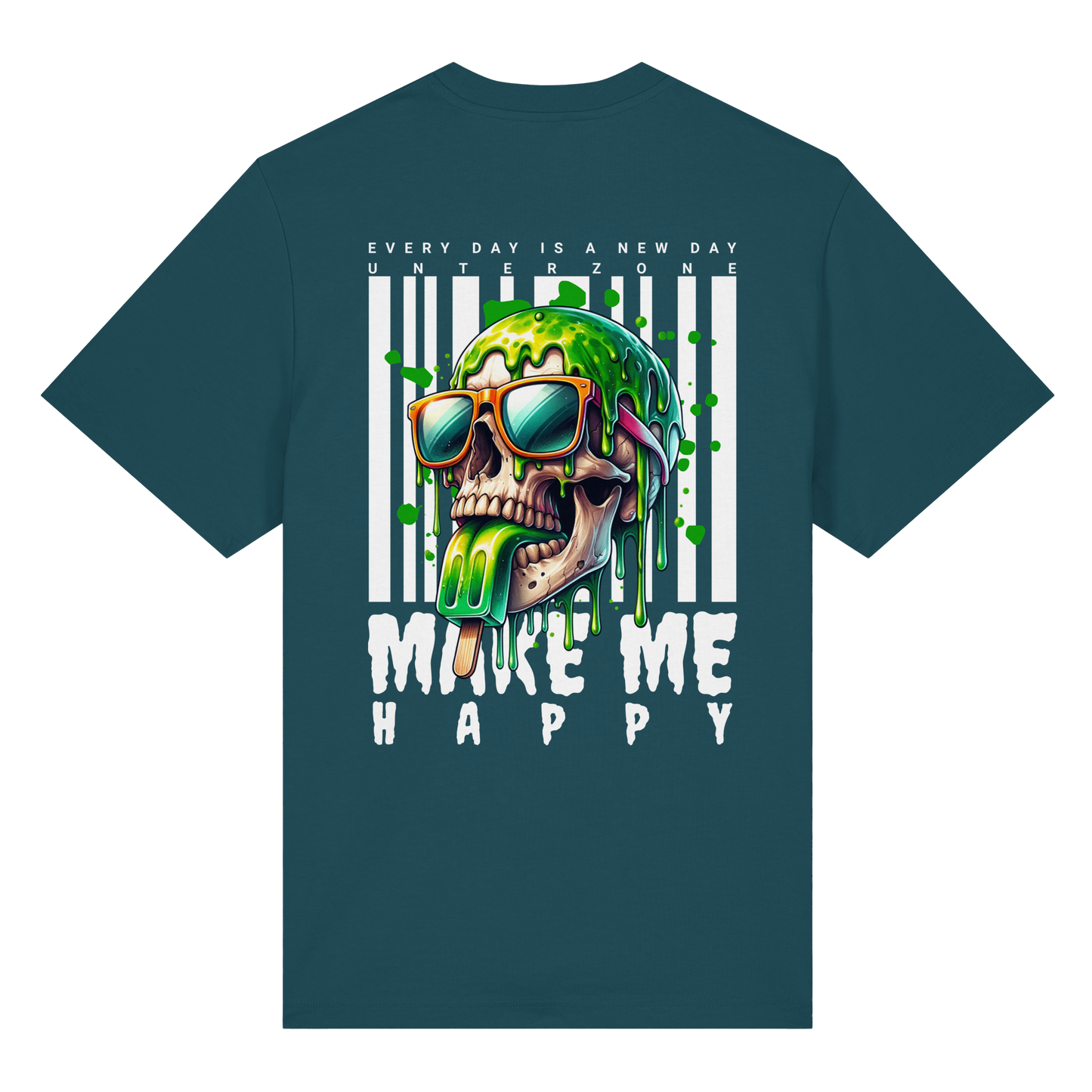Unterzone Make Me Happy - Organic Heavy Shirt