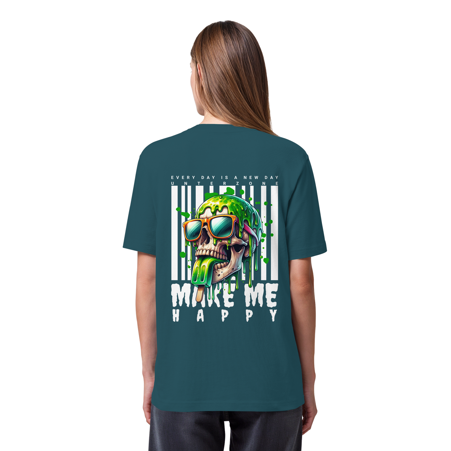 Unterzone Make Me Happy - Organic Heavy Shirt
