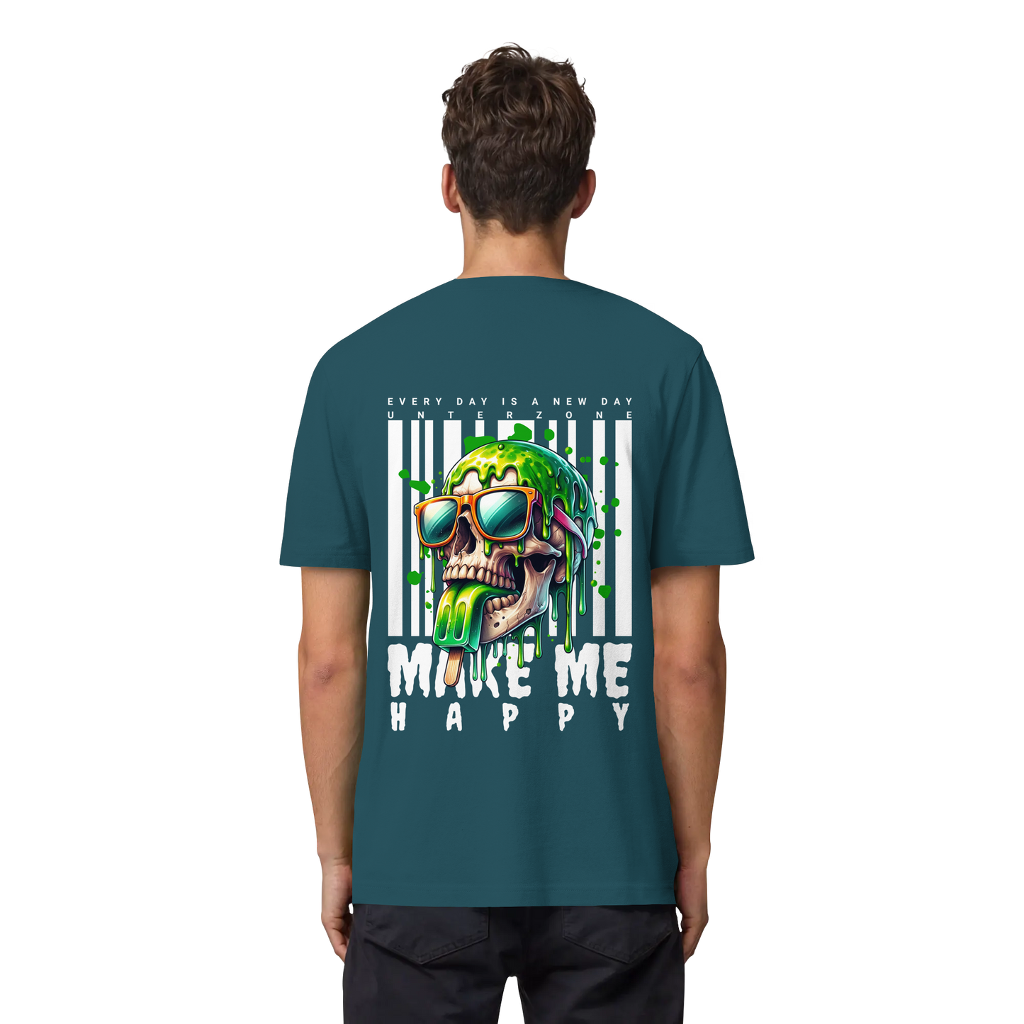 Unterzone Make Me Happy - Organic Heavy Shirt