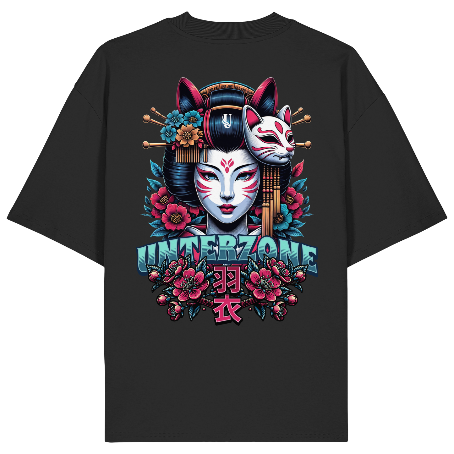 Unterzone Geisha Hagoromo - Organic Oversize Shirt