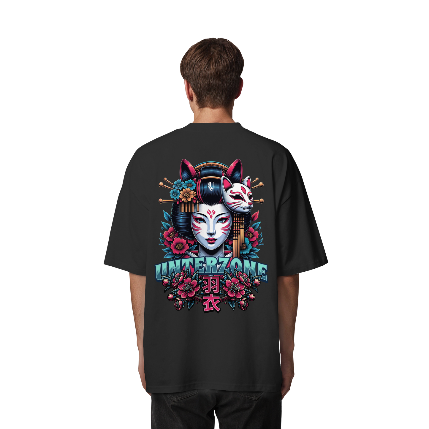 Unterzone Geisha Hagoromo - Organic Oversize Shirt