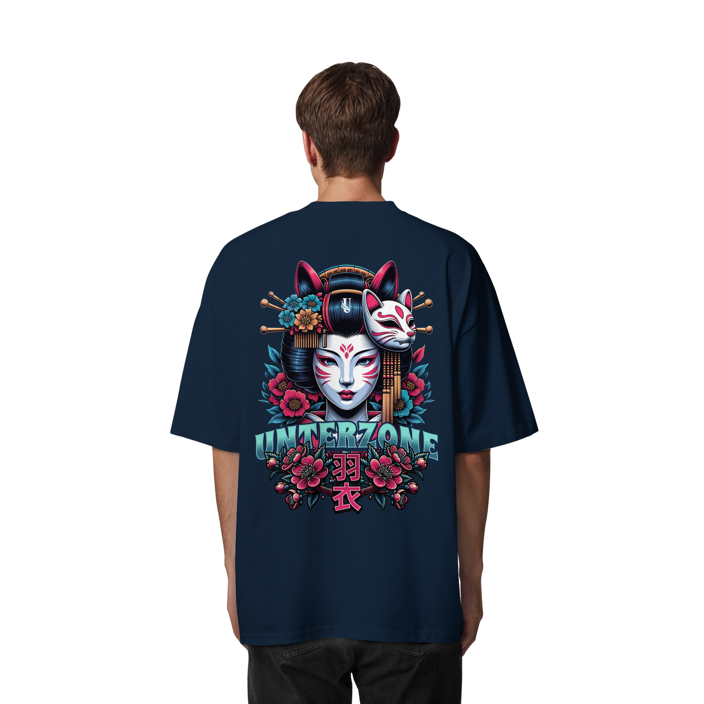 Unterzone Geisha Hagoromo - Organic Oversize Shirt