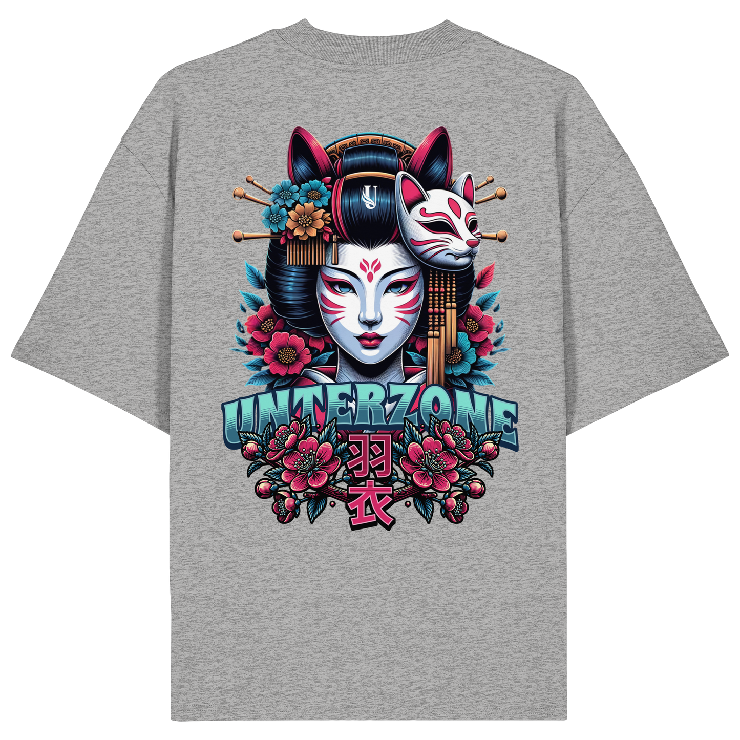 Unterzone Geisha Hagoromo - Organic Oversize Shirt