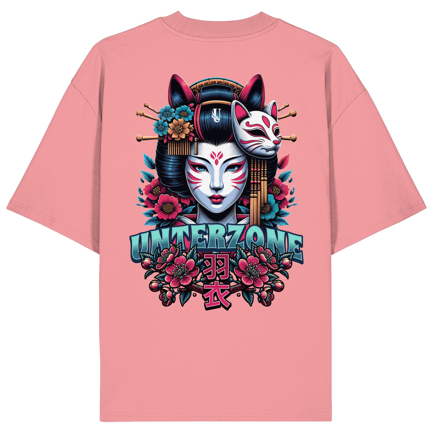 Unterzone Geisha Hagoromo - Organic Oversize Shirt