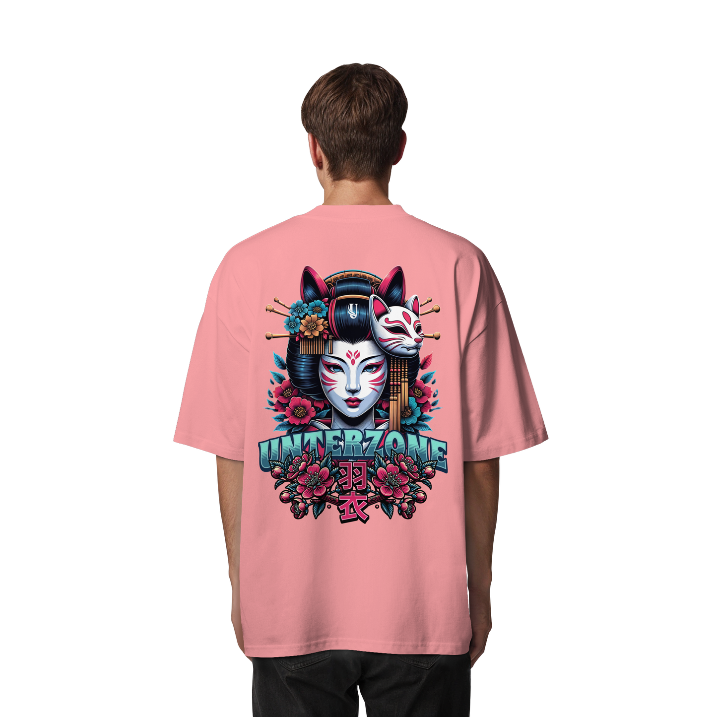 Unterzone Geisha Hagoromo - Organic Oversize Shirt