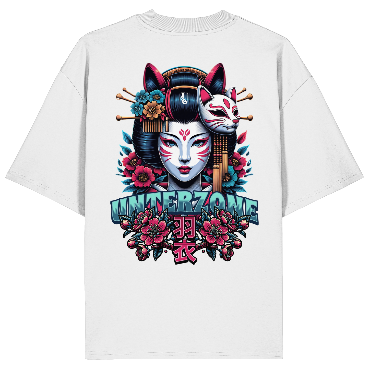 Unterzone Geisha Hagoromo - Organic Oversize Shirt