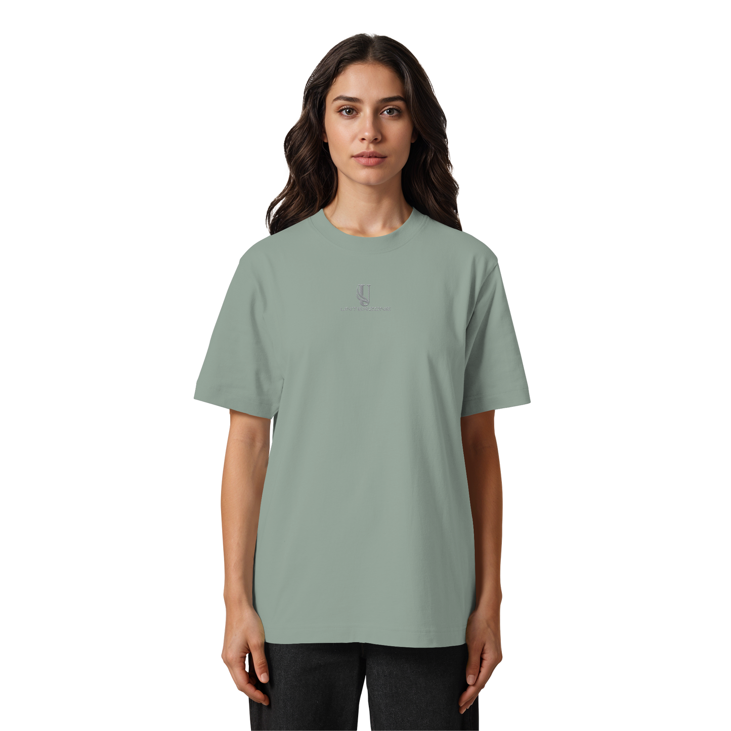 Unterzone Logo - Heavy Oversized Organic Shirt