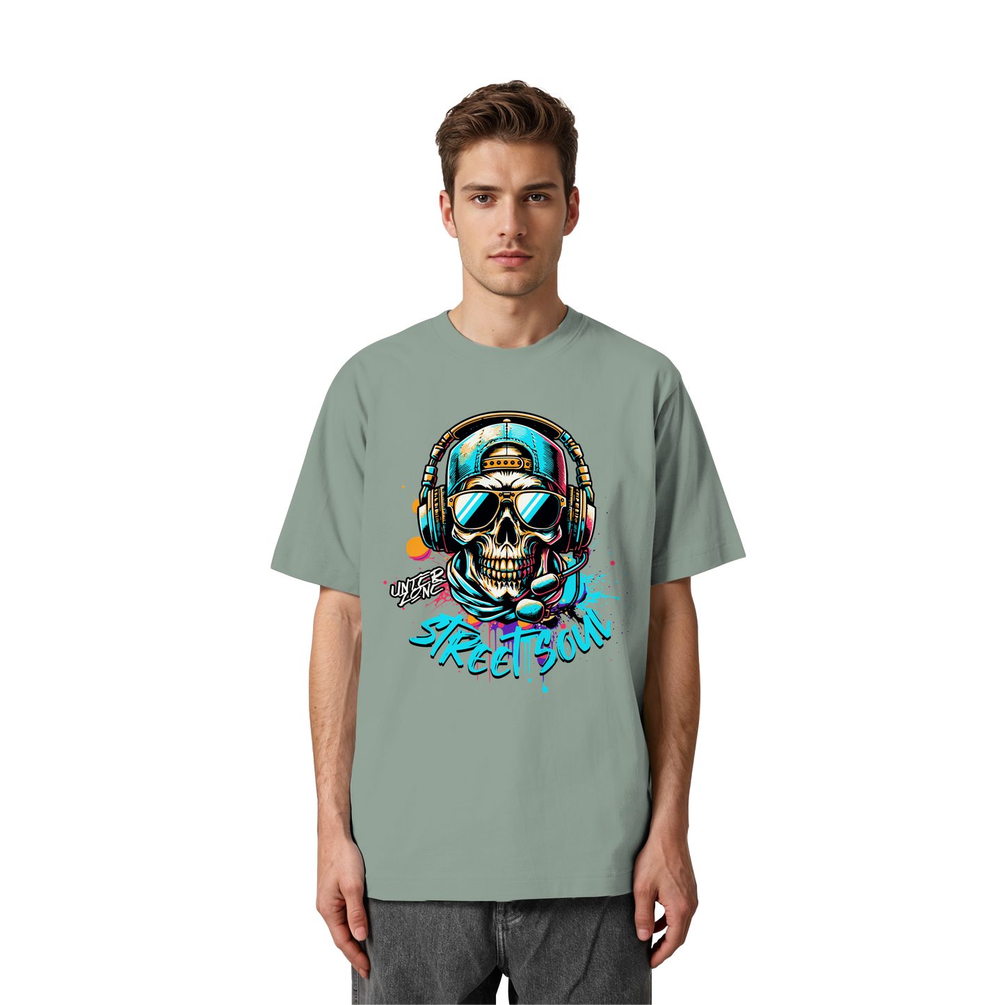 Unterzone Street Soul - Heavy Oversized Organic Shirt