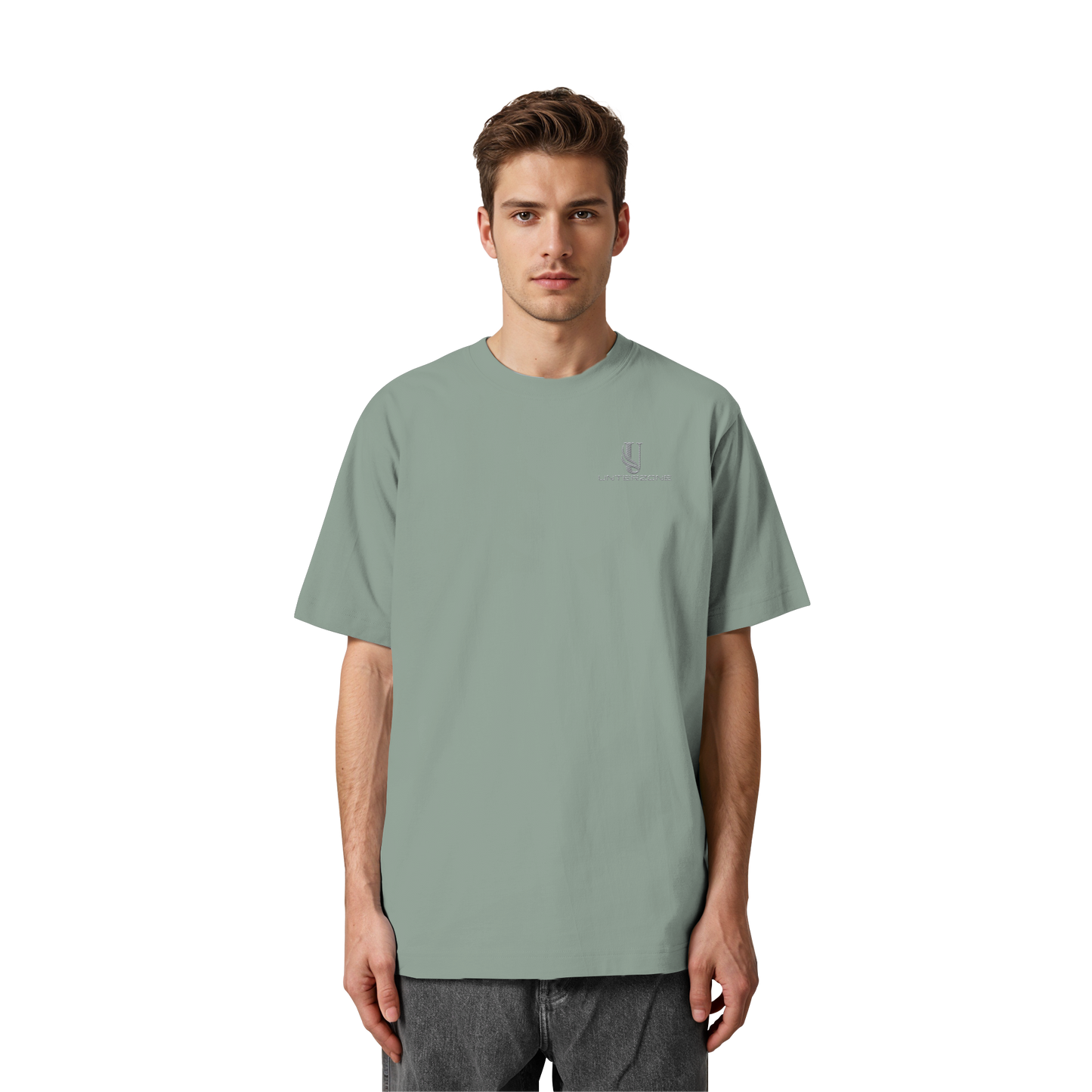 Unterzone Logo - Heavy Oversized Organic Shirt