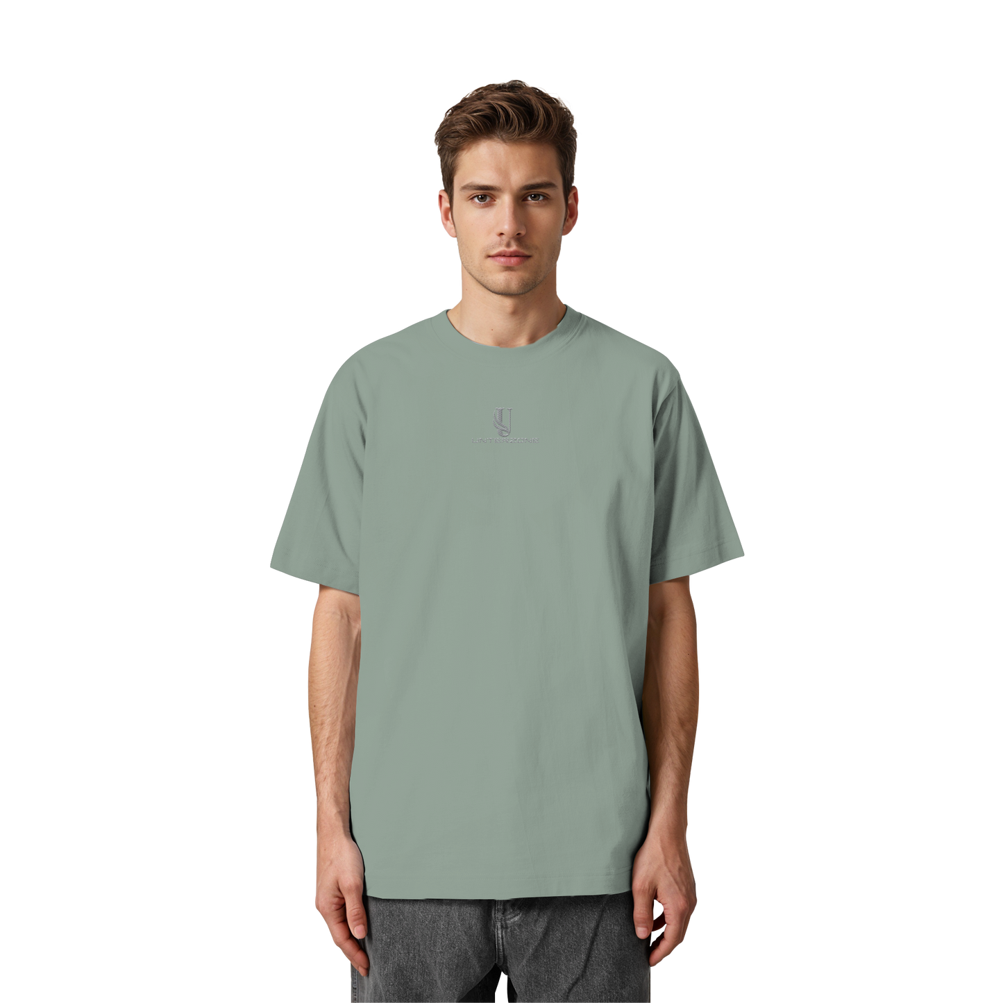 Unterzone Logo - Heavy Oversized Organic Shirt
